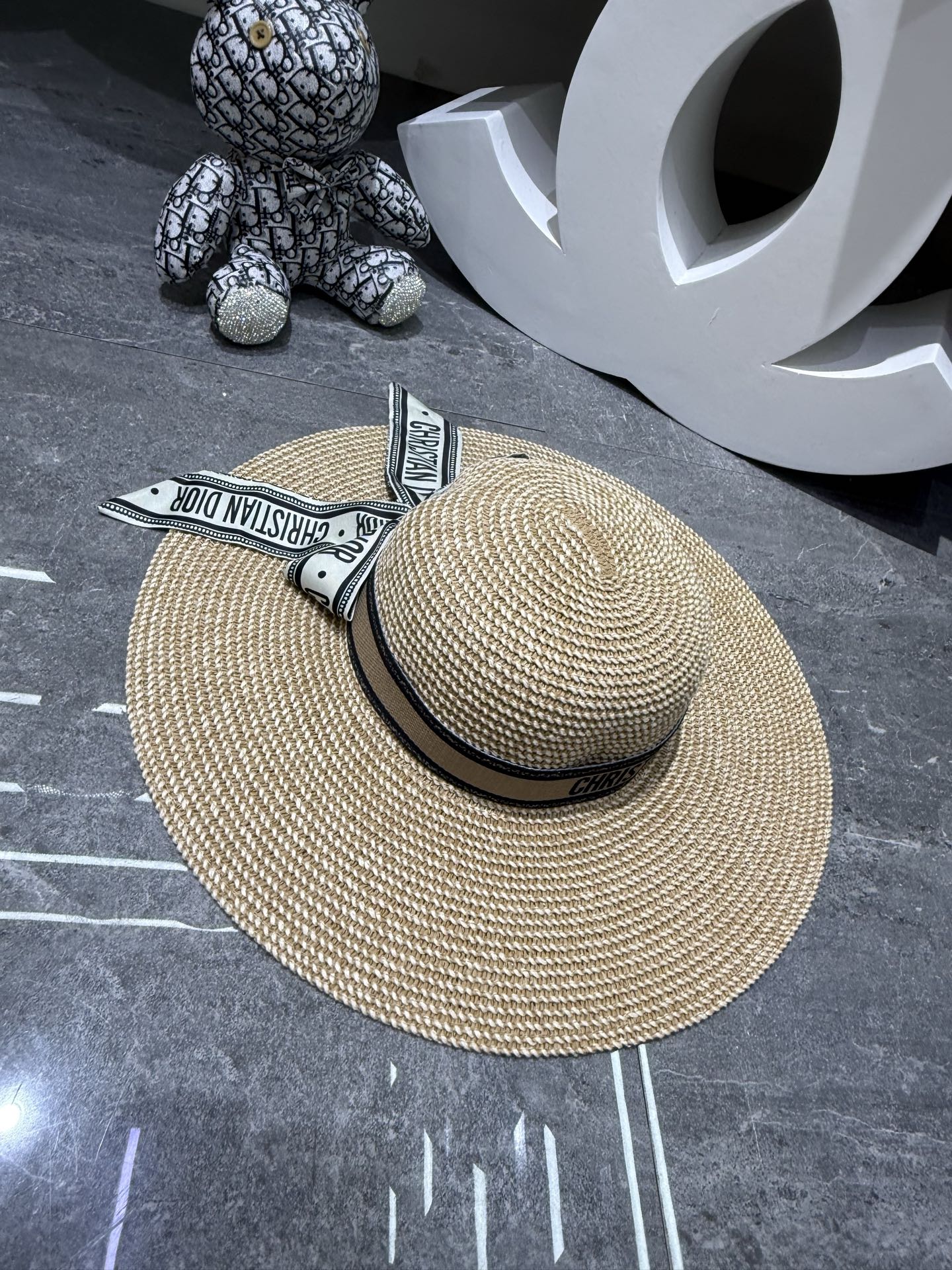 Dior 棉纱丝巾蝴蝶结 ‼ ‼