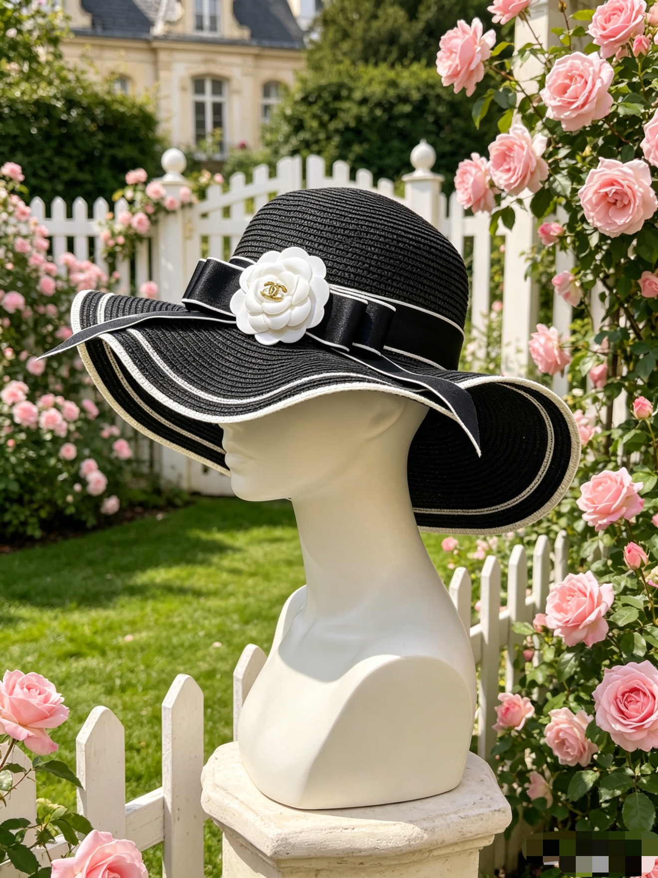 NO:897131,Special price with dust bag. [CHANEL Chanel] 2026 new style small fragrant ruffled densely woven straw hat, sunshade and easy to match, outdoor travel item hat straw hat fisherman hat baseball cap, hat, chanel, chanel, espadrilles, hats19860909特价配防尘袋.【CHANEL香奈儿】2026新款小香风荷叶边密织草帽,遮阳又好搭,出街旅行单品帽子草帽渔夫帽棒球帽,帽子,chanel,chanel,espadrilles,hats,hat