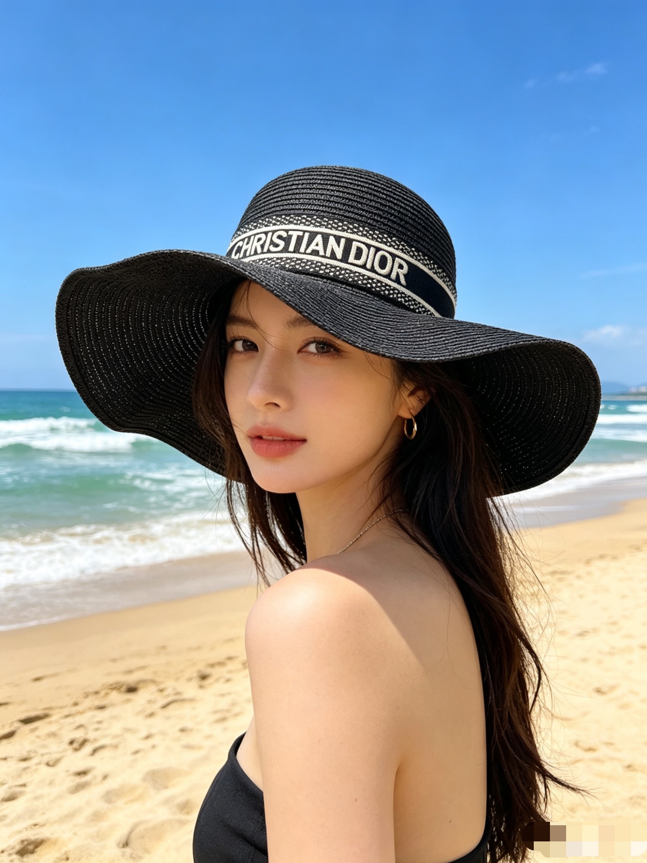 NO:897084,Special price with dust bag. [DIOR Dior] 2026 new webbing style ruffled densely woven straw hat, sunshade and easy to match, outdoor travel hat straw hat fisherman hat baseball cap, hat, dior, dior, espadrilles, hats19860909特价配防尘袋.【DIOR迪奥】2026新款织带款荷叶边密织草帽,遮阳又好搭,出街旅行单品帽子草帽渔夫帽棒球帽,帽子,dior,dior,espadrilles,hats,hat