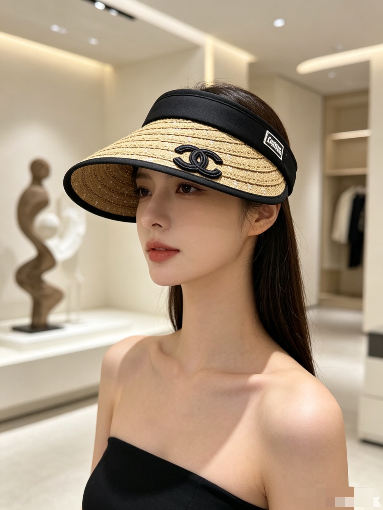 NO:883466,Special price with dust bag [CHANEL Chanel] 2026 new straw visor empty top hat, versatile sun visor ~ casual street hat straw hat fisherman hat baseball cap, hat, chanel, chanel, espadrilles, espadrilles, hats19860909特价配防尘袋【CHANEL香奈儿】 2026新款草编遮阳帽空顶帽,遮阳百搭～休闲出街神器帽子草帽渔夫帽棒球帽,帽子,chanel,chanel,espadrilles,espadrilles,hats,hat