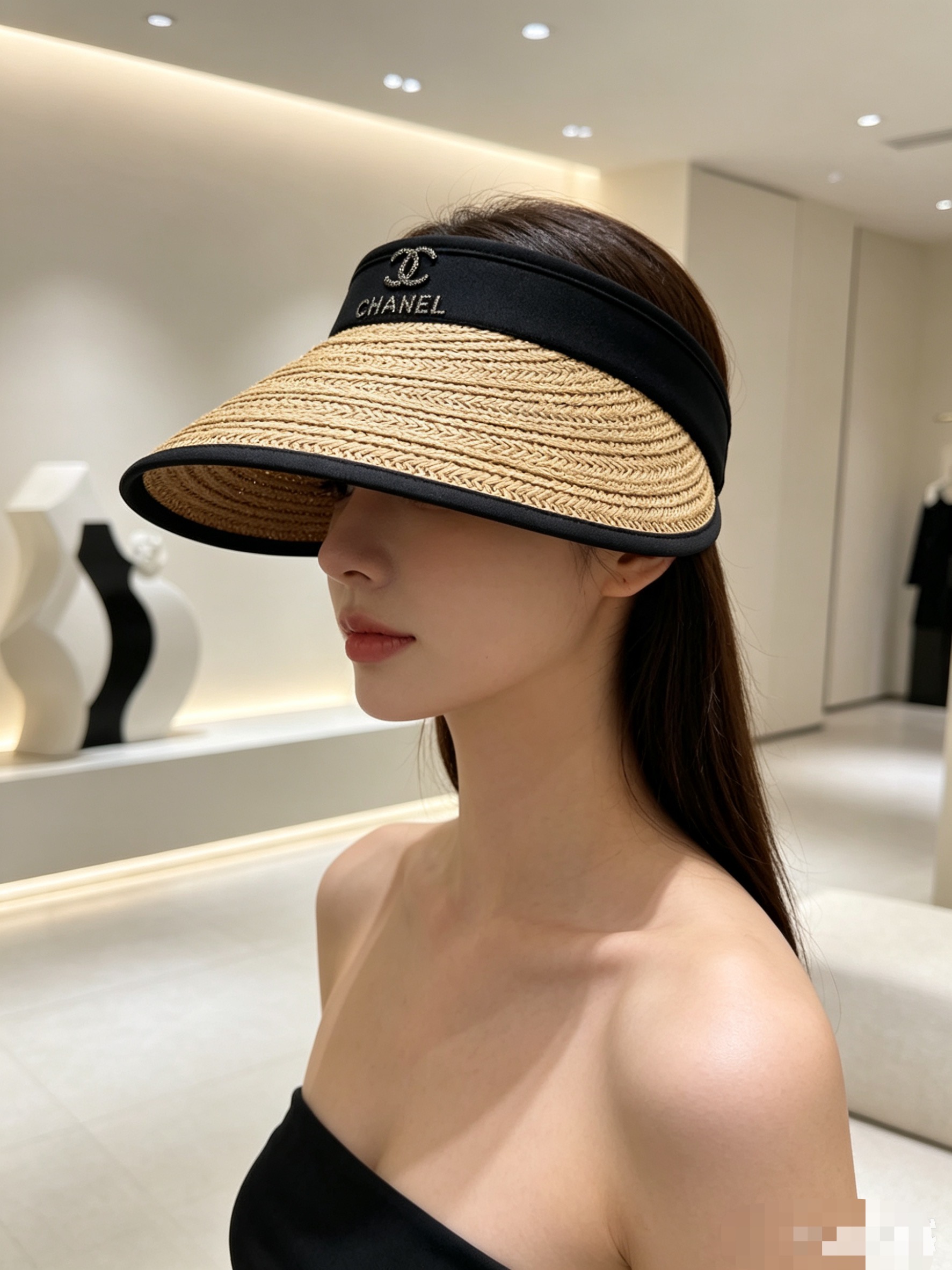 NO:897214,Special price with dust bag [CHANEL Chanel] 2026 new exclusive sun visor empty top hat, sun visor and versatile ~ casual street hat straw hat fisherman hat baseball cap, hat, chanel, chanel, espadrilles, hats19860909特价配防尘袋【CHANEL香奈儿】2026新款独家遮阳帽空顶帽,遮阳百搭～休闲出街神器帽子草帽渔夫帽棒球帽,帽子,chanel,chanel,espadrilles,hats,hat