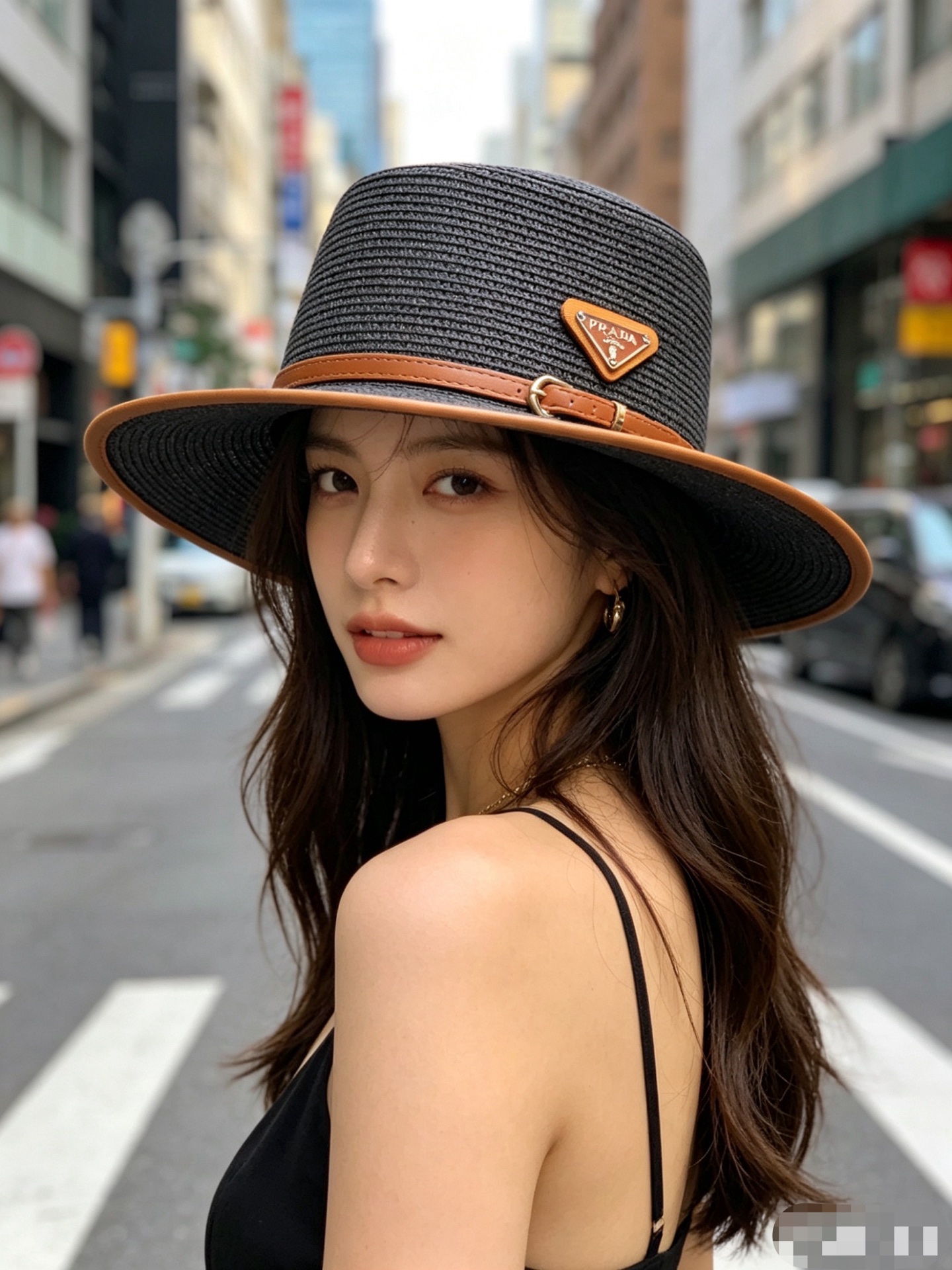 NO:897015,Special price with dust bag. [PRADA] 2026 new belt style densely woven basin hat, straw hat, sunshade and easy to match, outdoor travel item hat straw hat fisherman hat baseball cap, hat, prada, prada, espadrilles, hats19860909特价配防尘袋.【PRADA普拉达】2026新款皮带款密织盆帽草帽,遮阳又好搭,出街旅行单品帽子草帽渔夫帽棒球帽,帽子,prada,prada,espadrilles,hats,hat