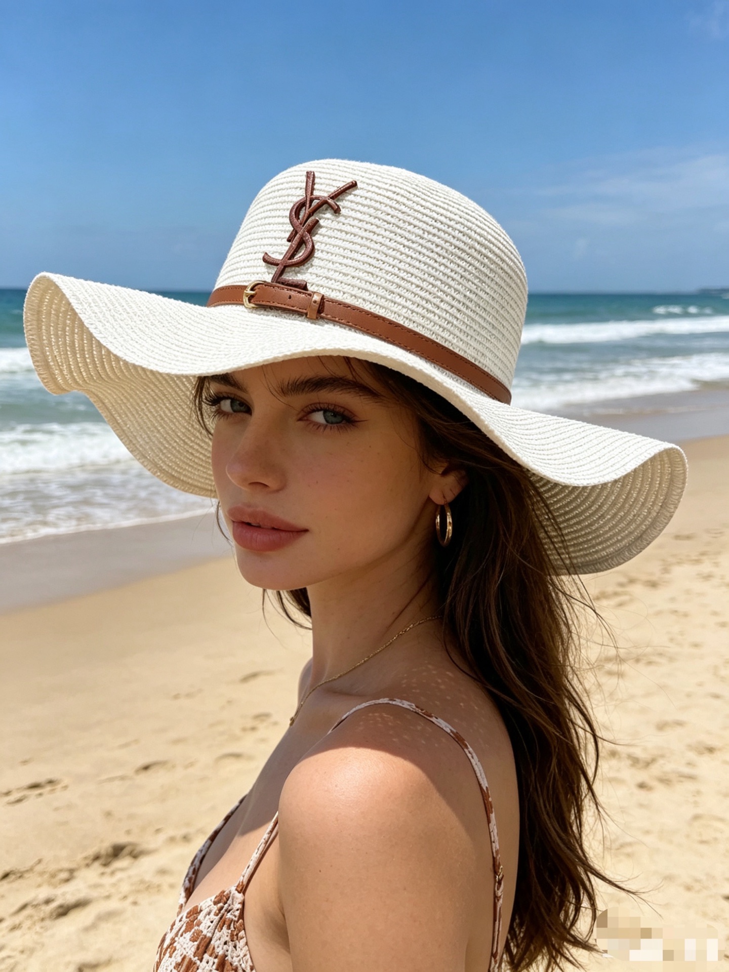 NO:897132,Special price with dust bag. [YSL Saint Laurent] 2026 new style small fragrant ruffled densely woven straw hat, sunshade and easy to match, a single item for street travel, straw hat, fisherman hat, baseball cap, hat, saint laurent, saint laurent, espadrilles, hats19860909特价配防尘袋.【YSL圣罗兰】2026新款小香风荷叶边密织草帽,遮阳又好搭,出街旅行单品帽子草帽渔夫帽棒球帽,帽子,saint laurent,saint laurent,espadrilles,hats,hat