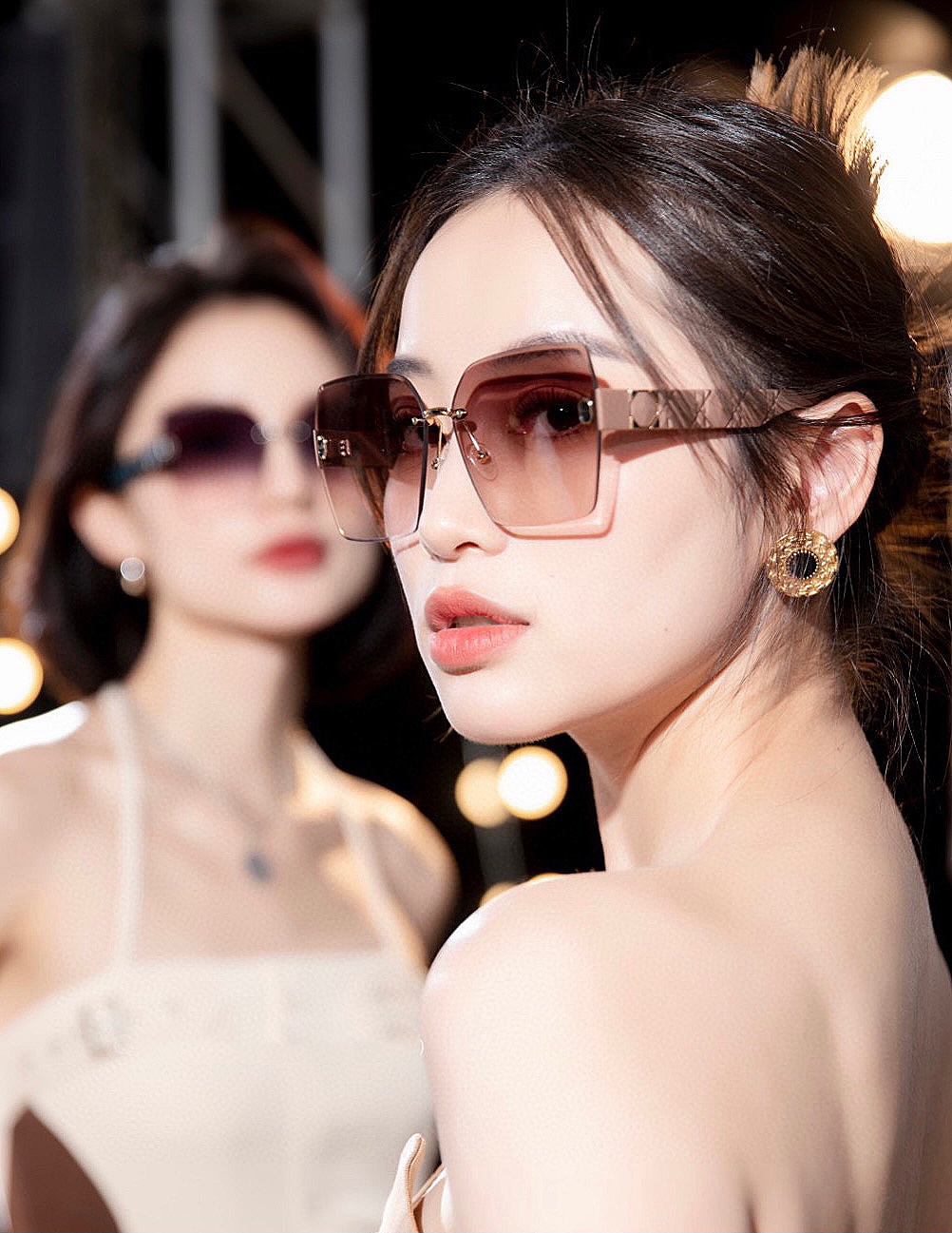 DIOR-迪奥2024开春新款潮流爆款时尚方框太阳镜高品质佩戴舒适网红潮款墨镜型号D8295