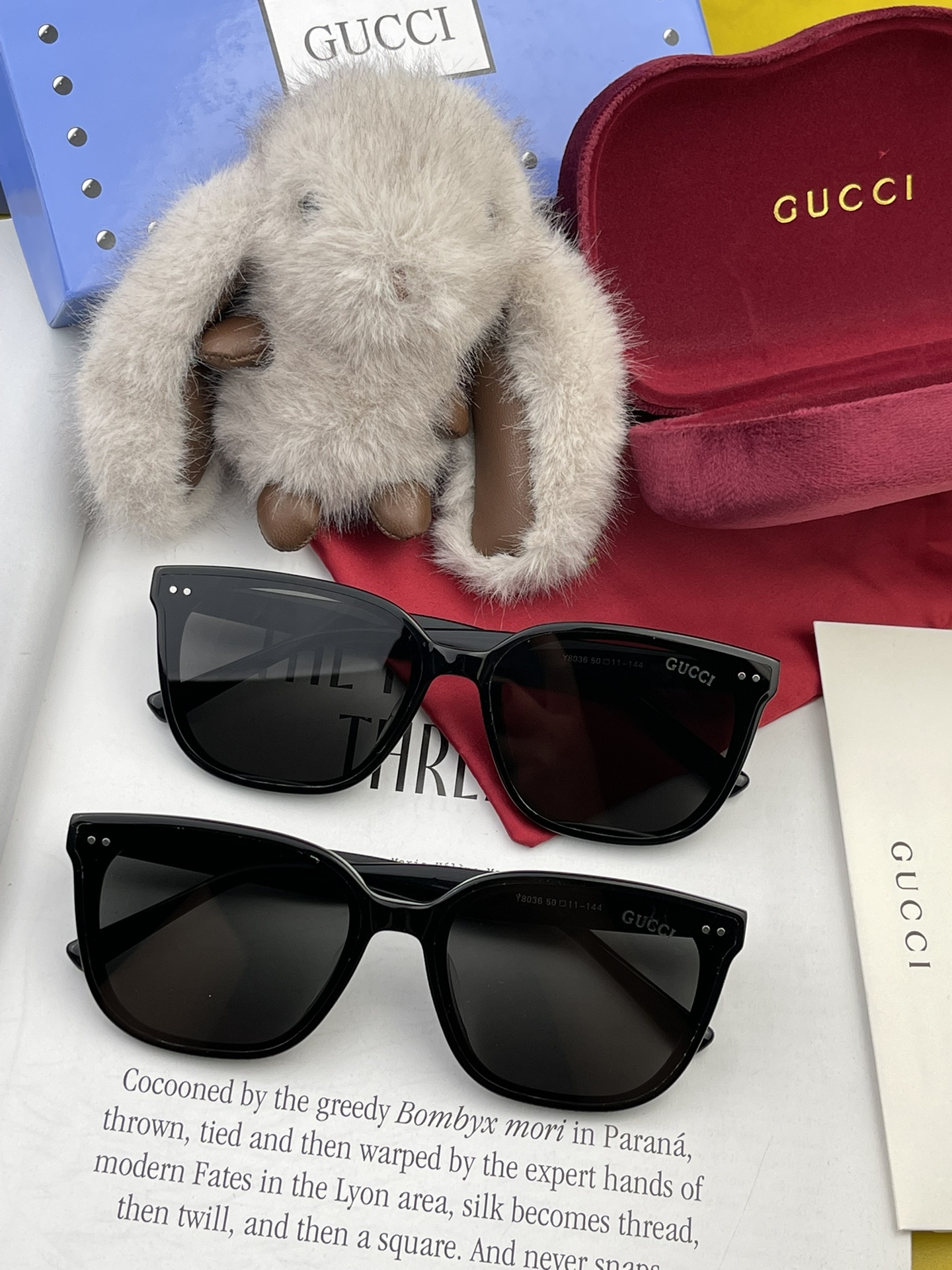 GUCCI2024开春新款一体镜小框太阳镜男女同款爆款大框尼龙太阳镜超逼格超酷镜腿品牌设计感强nice型