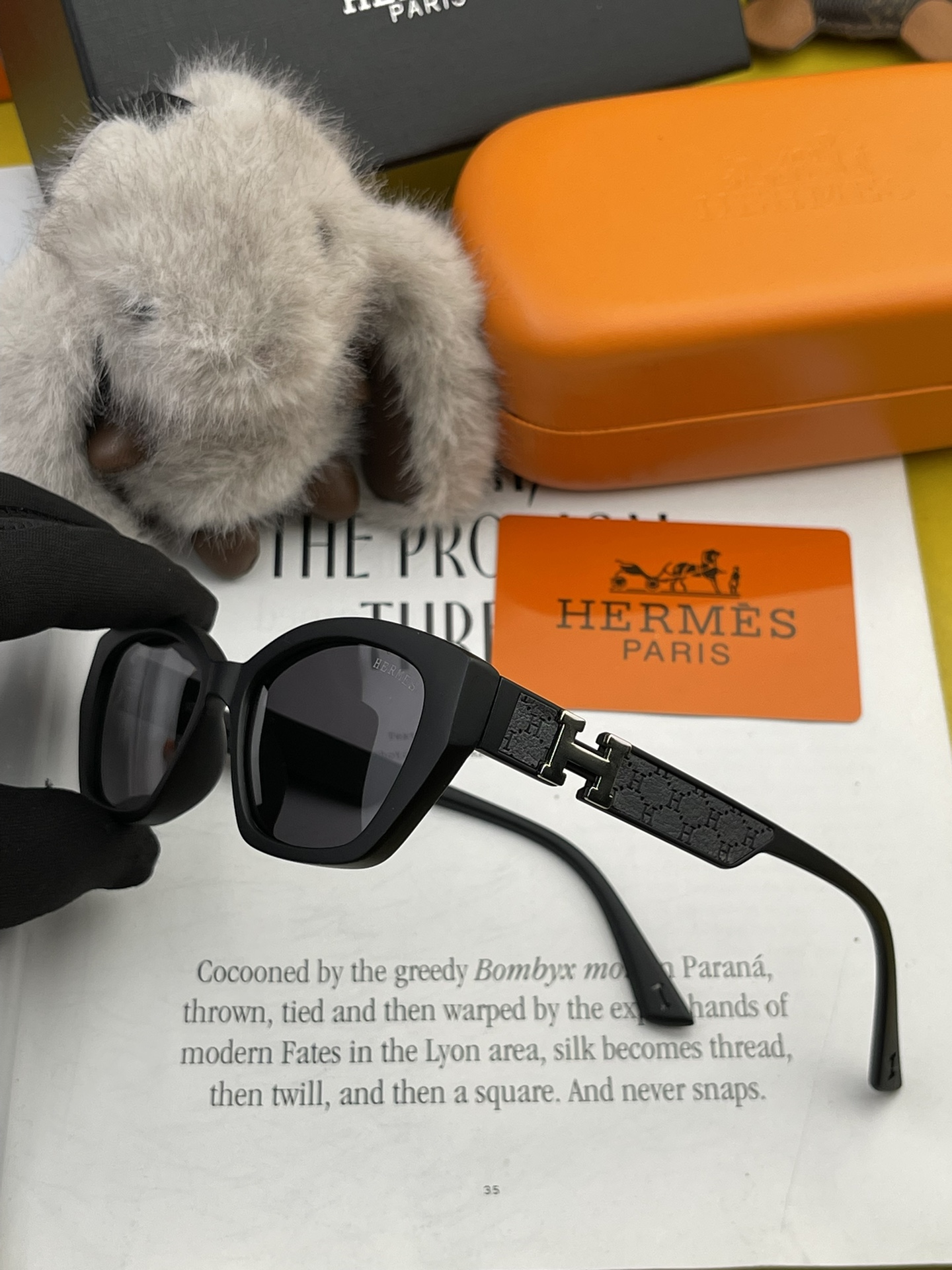 偏光系列太阳镜HERMES爱马仕原版出货网红超爆款经典奢华全球风[强][酷][亲亲]时尚方框太阳镜[得意