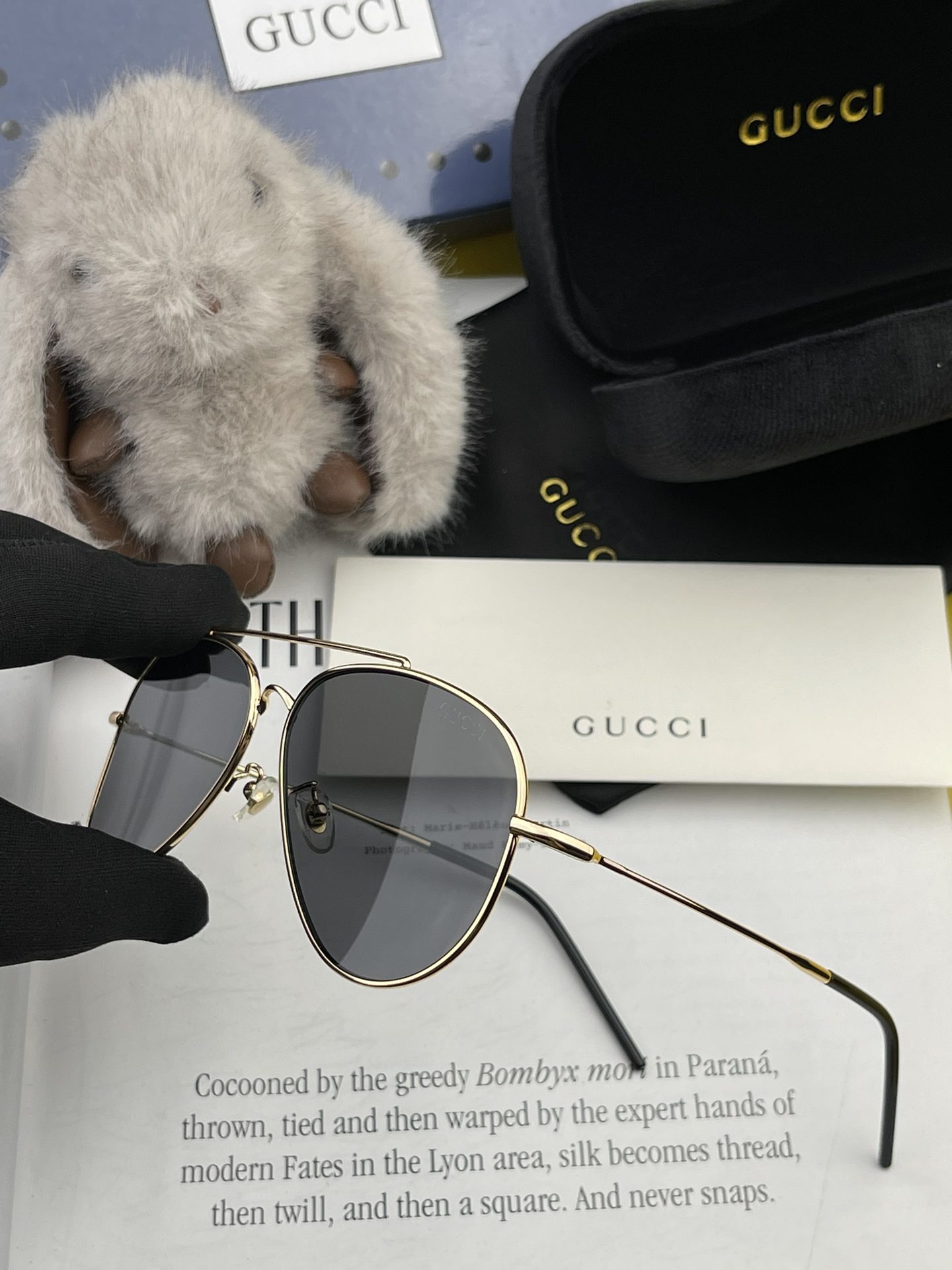 ️GUCCI2024新款男女情侣款太阳镜多边形墨镜iP电镀永不褪色超轻超有弹性整幅眼镜无螺丝重要的是压不