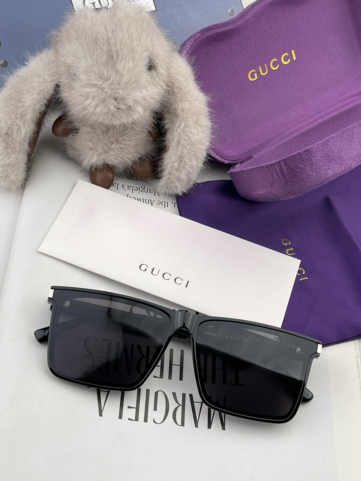 GUCCI-偏光太阳镜2024开春新款潮流爆款时尚连体偏光太阳镜高品质佩戴舒适网红潮款墨镜情侣款高清偏光