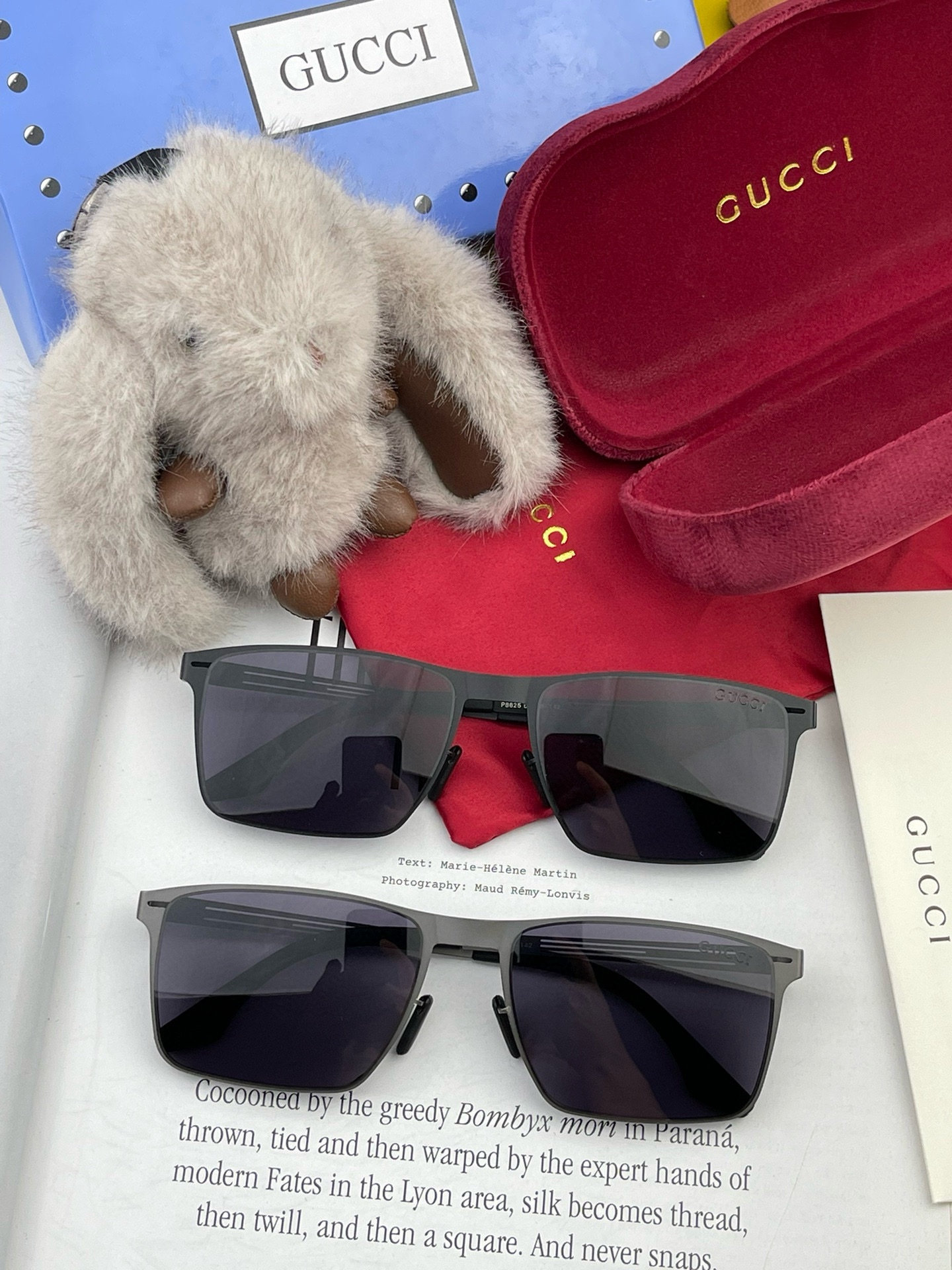 ️GUCCI2024新款男女情侣款太阳镜多边形墨镜iP电镀永不褪色超轻超有弹性整幅眼镜无螺丝重要的是压不