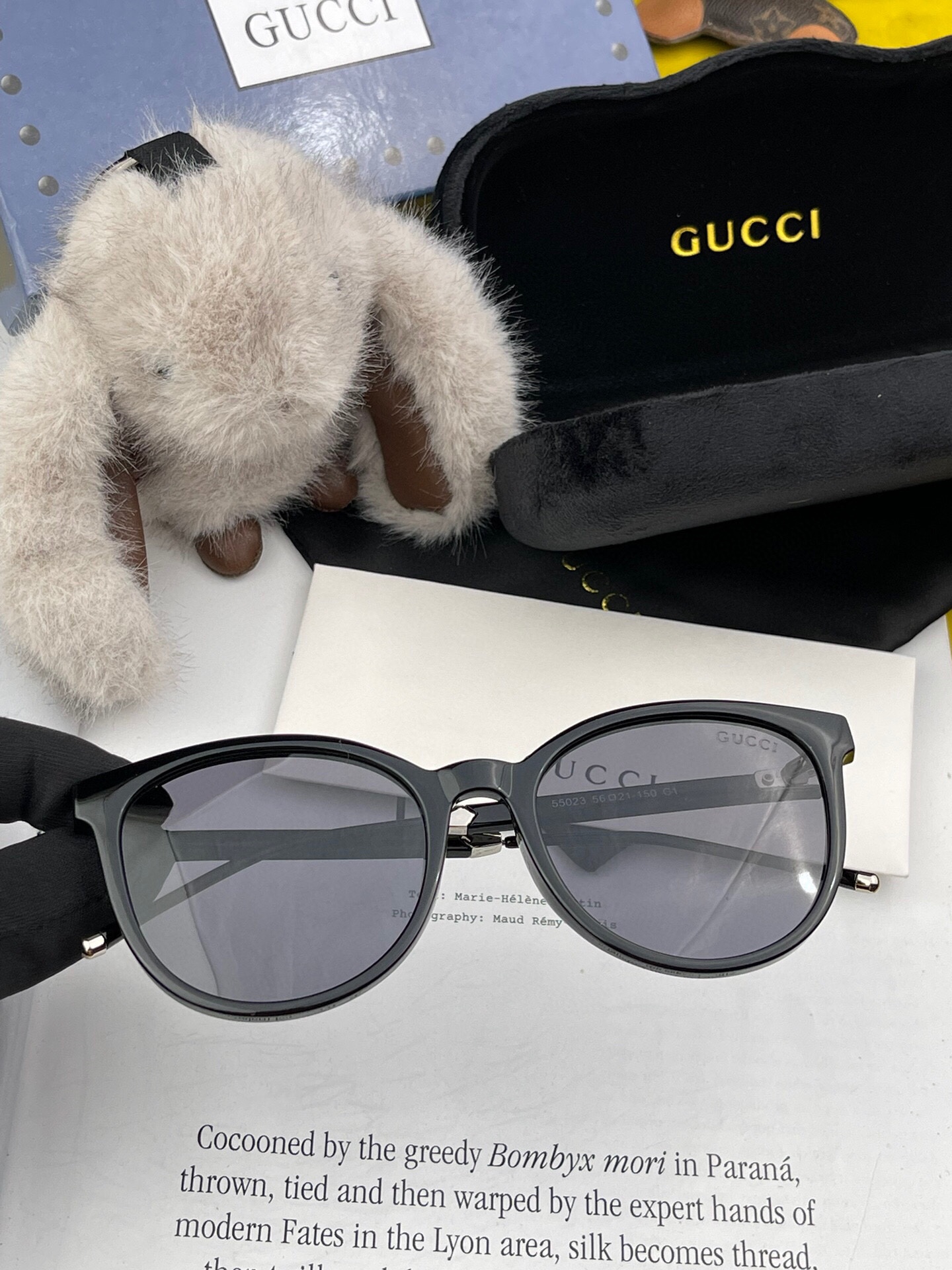 GUCCI2024开春新款潮流爆款时尚方框偏光太阳镜高品质佩戴舒适网红潮款墨镜女士高清尼龙偏光太阳镜️高