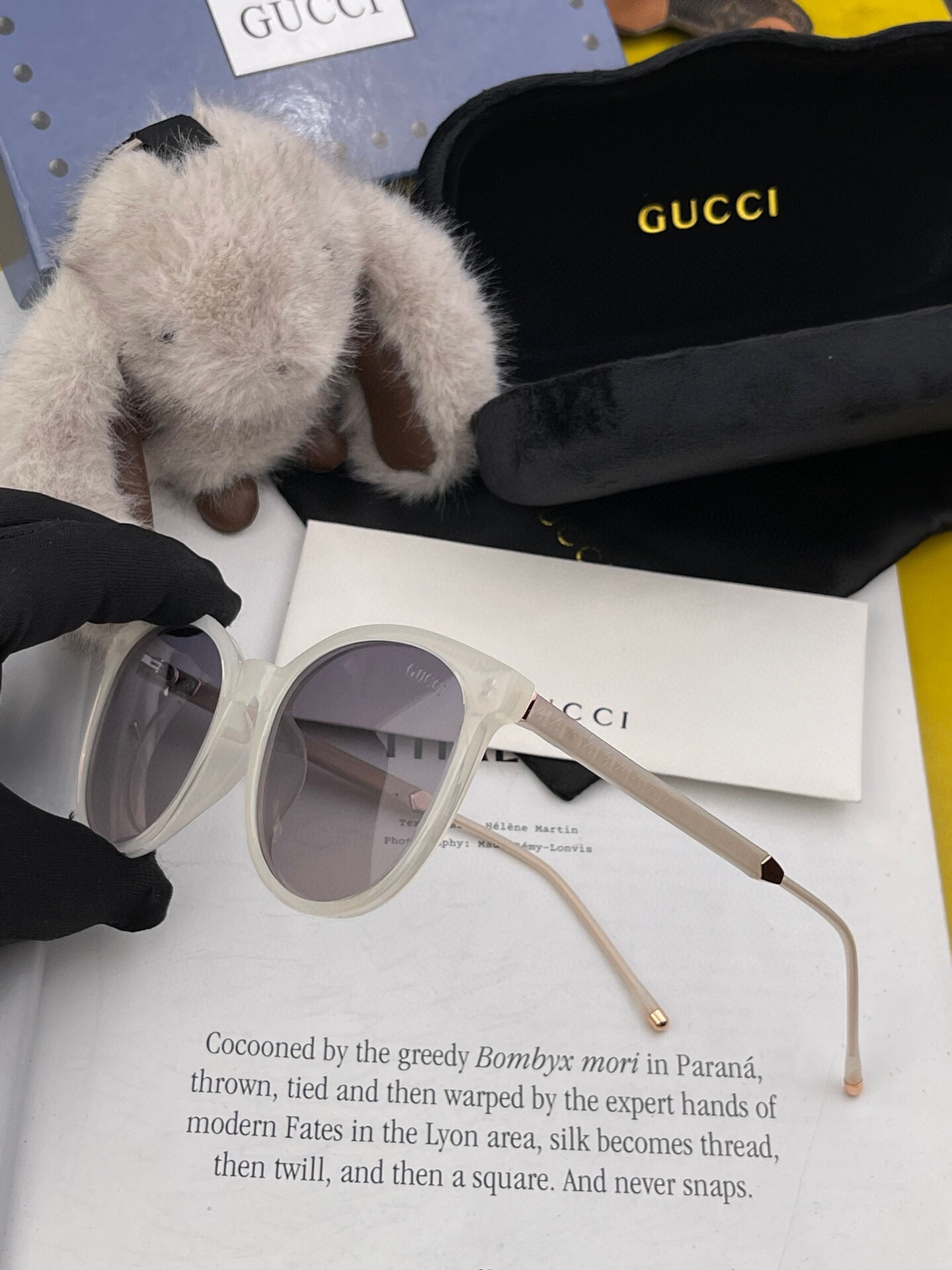 GUCCI2024开春新款潮流爆款时尚方框偏光太阳镜高品质佩戴舒适网红潮款墨镜女士高清尼龙偏光太阳镜️高