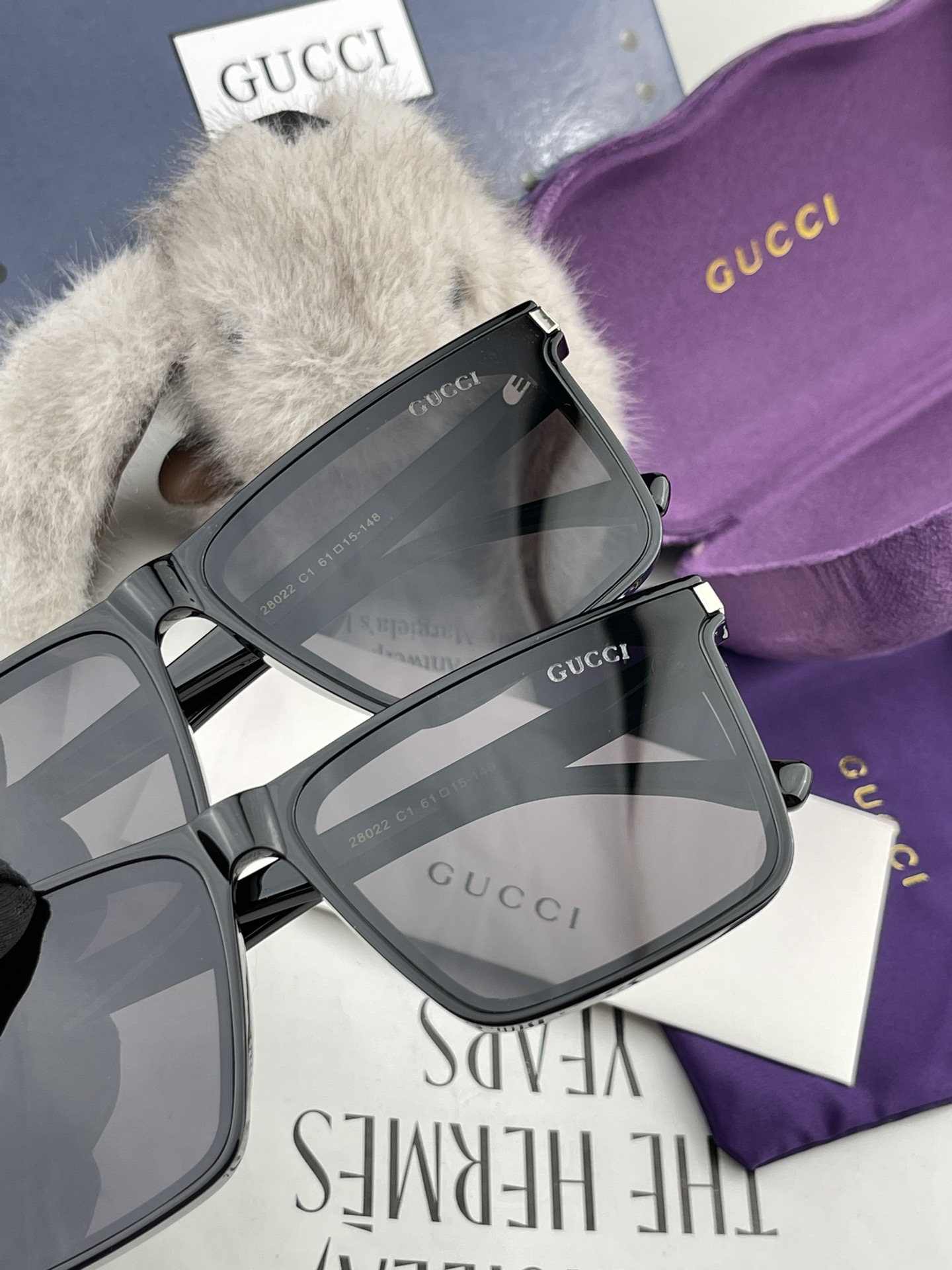 GUCCI-偏光太阳镜2024开春新款潮流爆款时尚连体偏光太阳镜高品质佩戴舒适网红潮款墨镜情侣款高清偏光