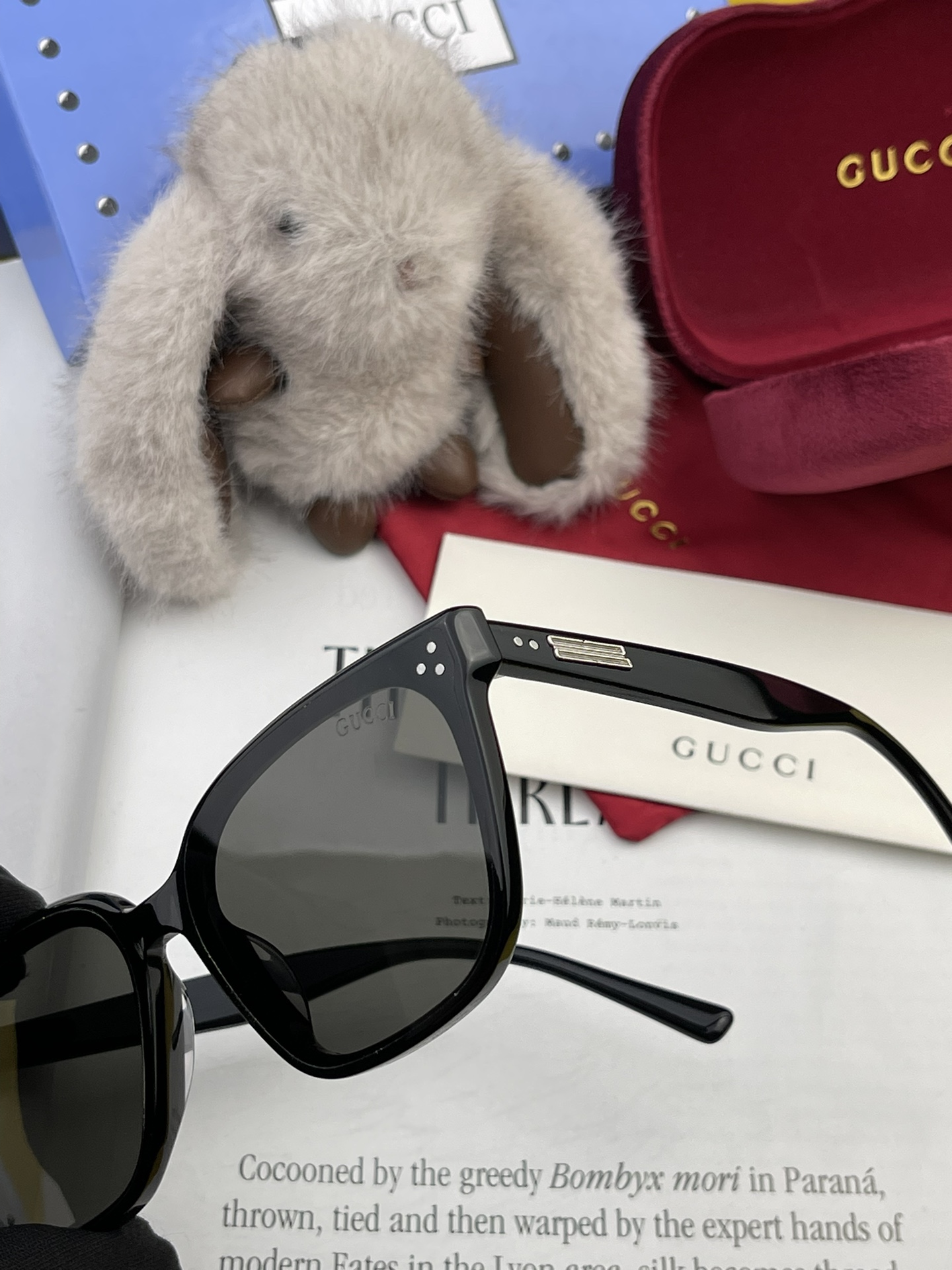 GUCCI2024开春新款一体镜小框太阳镜男女同款爆款大框尼龙太阳镜超逼格超酷镜腿品牌设计感强nice型