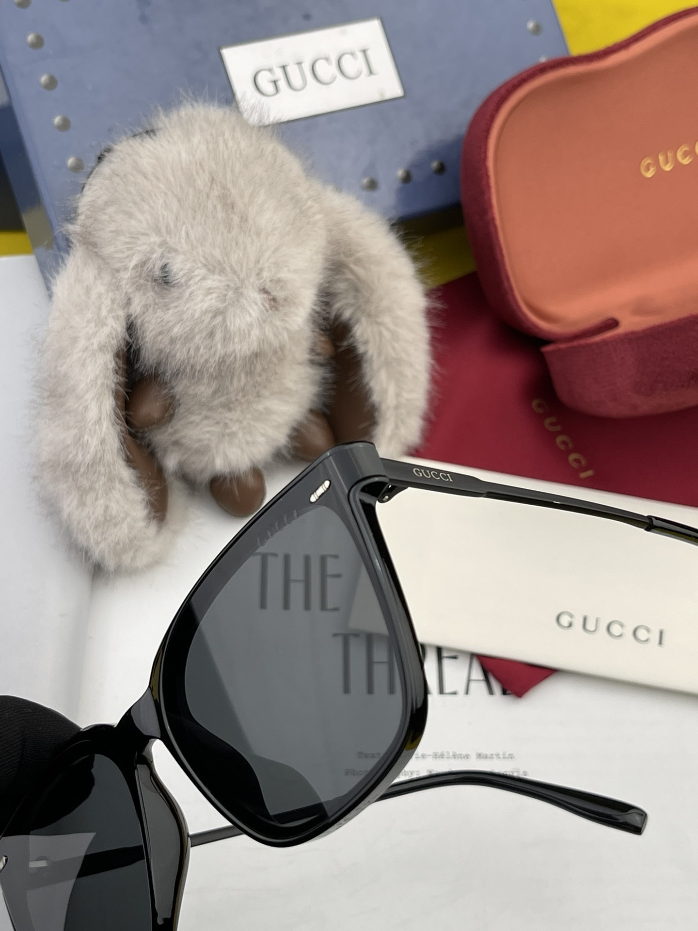 GUCCI2024开春新款潮流爆款时尚方框偏光太阳镜高品质佩戴舒适网红潮款墨镜女士高清尼龙偏光太阳镜️高