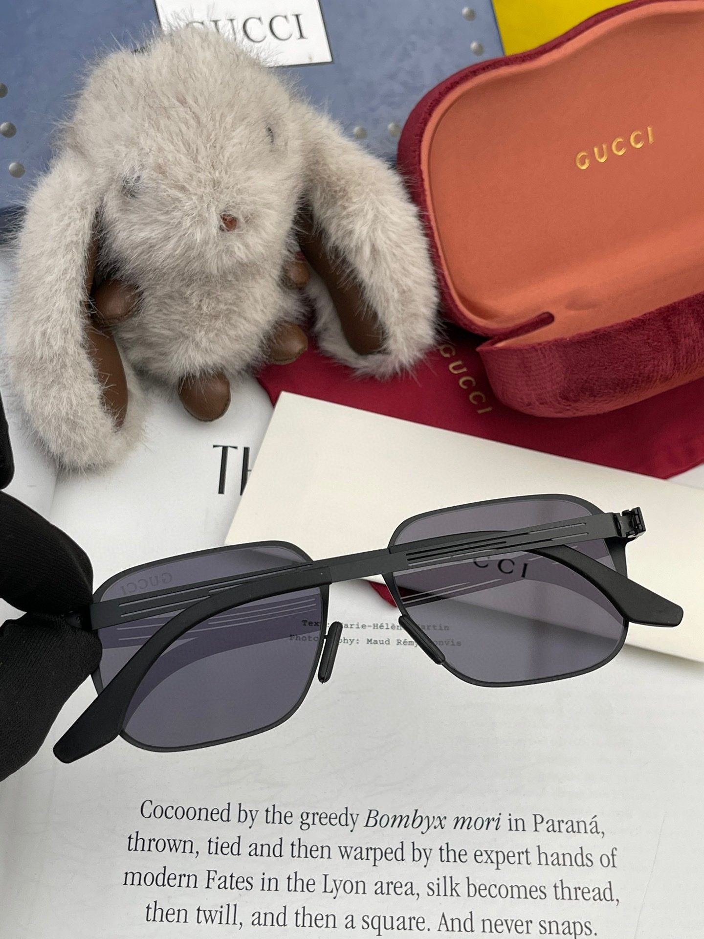 GUCCI2024新款男女情侣款太阳镜多边形墨镜i️电镀永不褪色超轻超有弹性整幅眼镜无螺丝重要的是压不坏