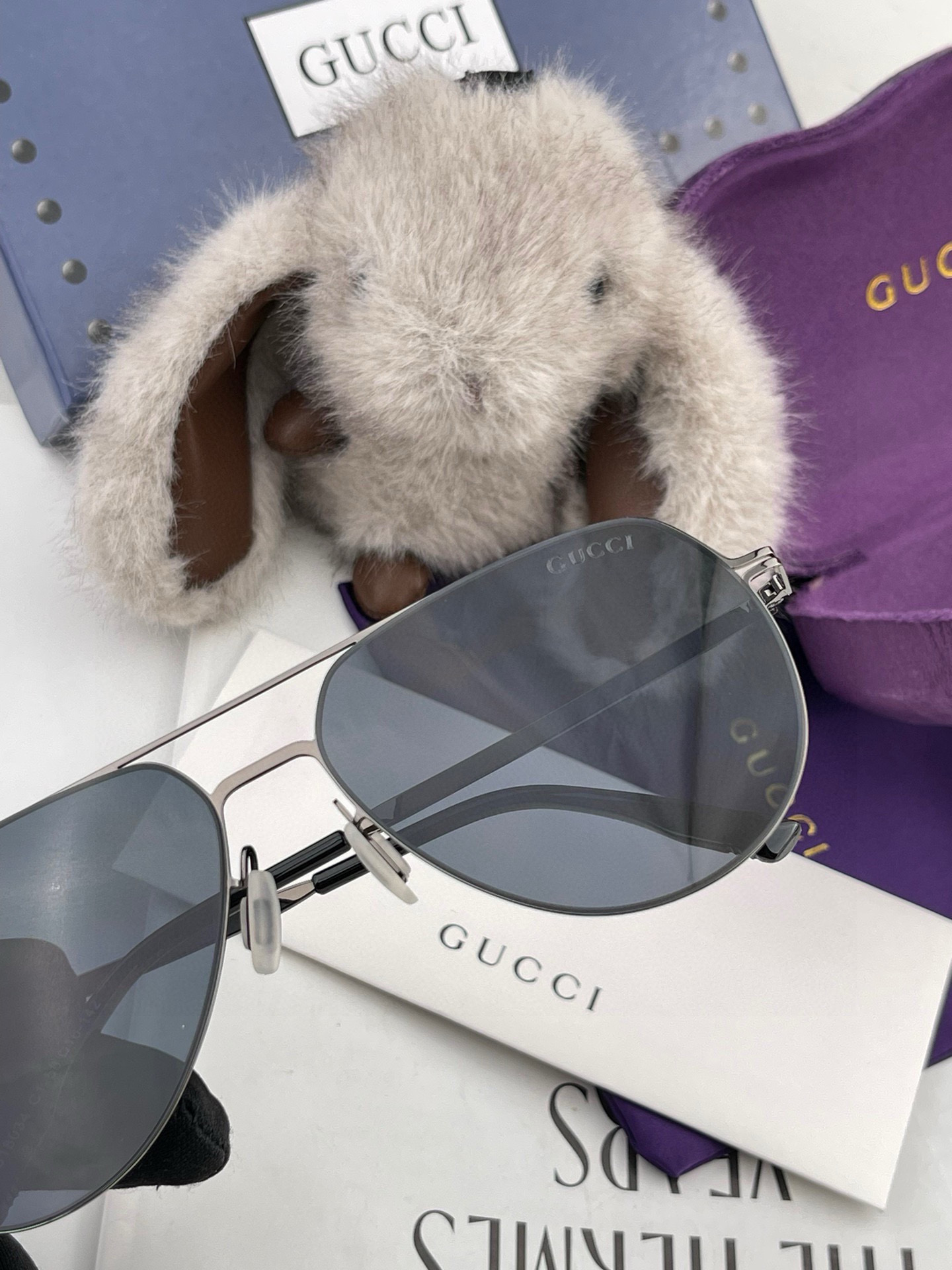      GUCCI-2024新款男情女侣款太阳iP电镀永褪色 卖点：超轻有超弹性整幅眼镜无丝螺重要的是