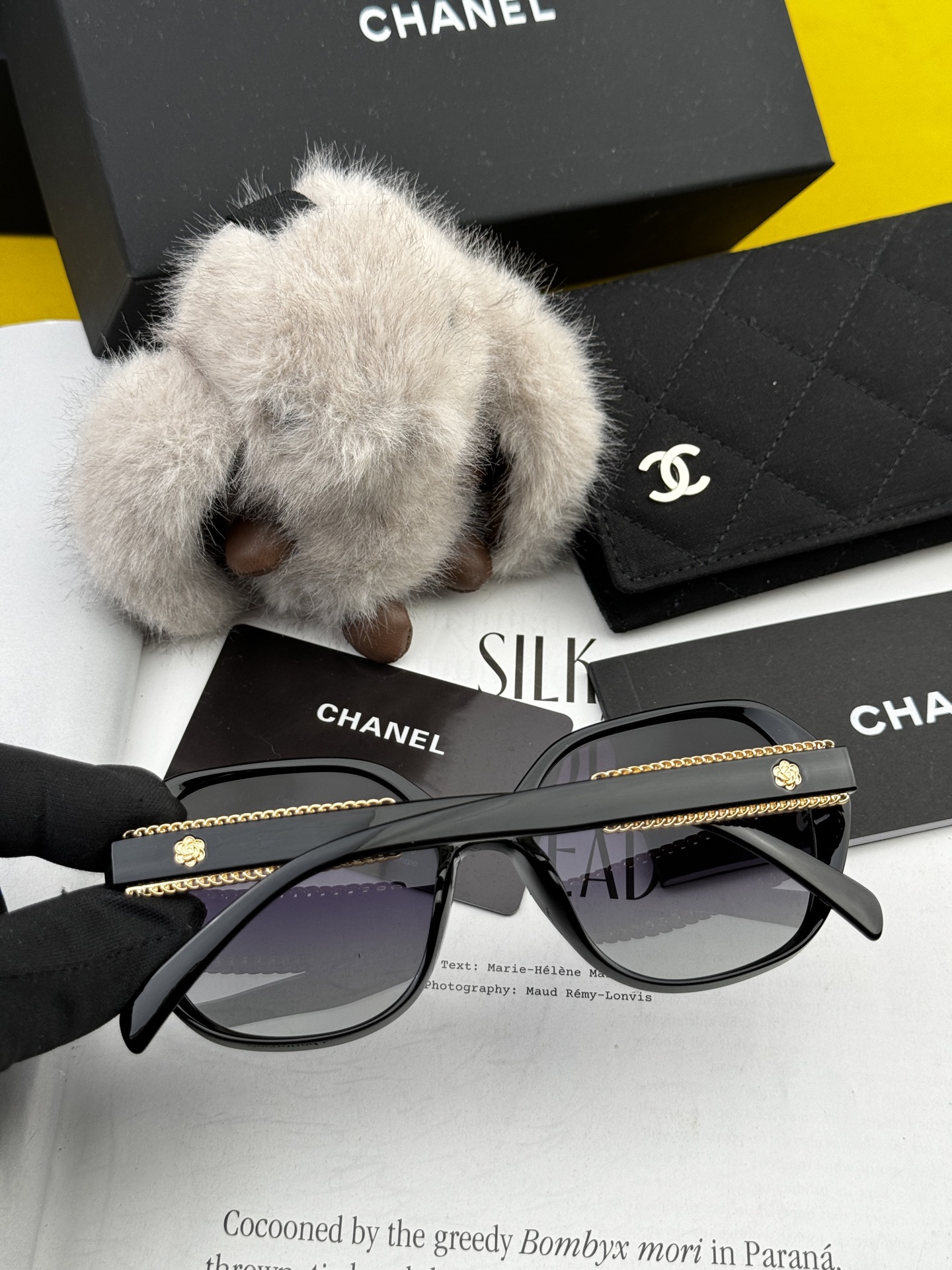 【CHANEL】香奈儿 2025新款潮流爆款 时尚方框太阳镜 佩戴舒适 网红潮款墨镜  女士高清加厚偏光