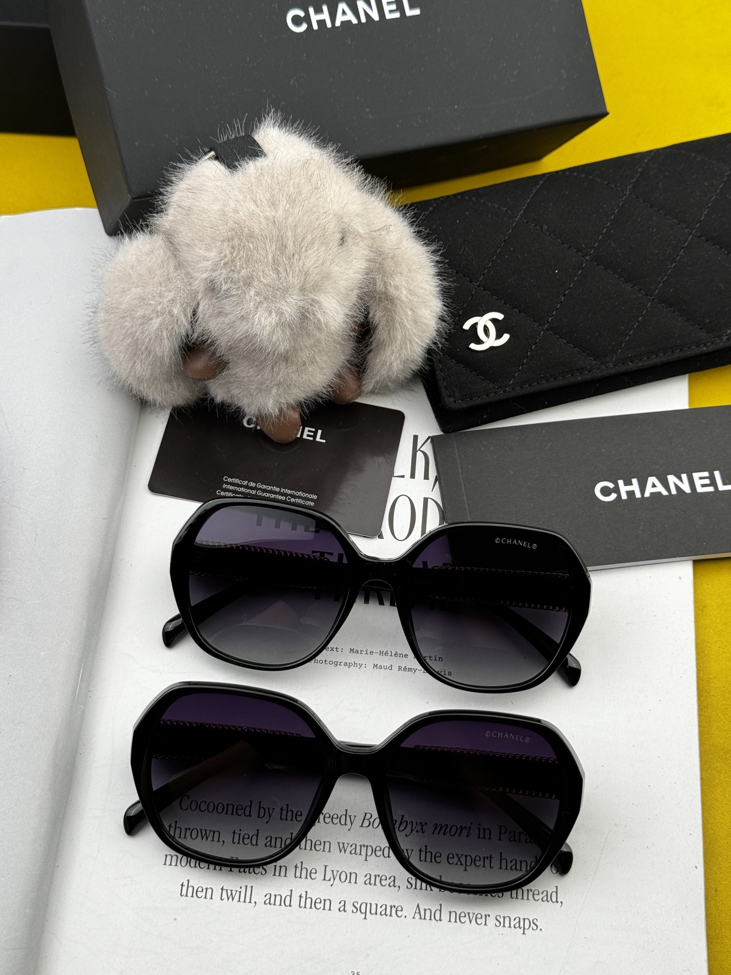 【CHANEL】香奈儿 2025新款潮流爆款 时尚方框太阳镜 佩戴舒适 网红潮款墨镜  女士高清加厚偏光