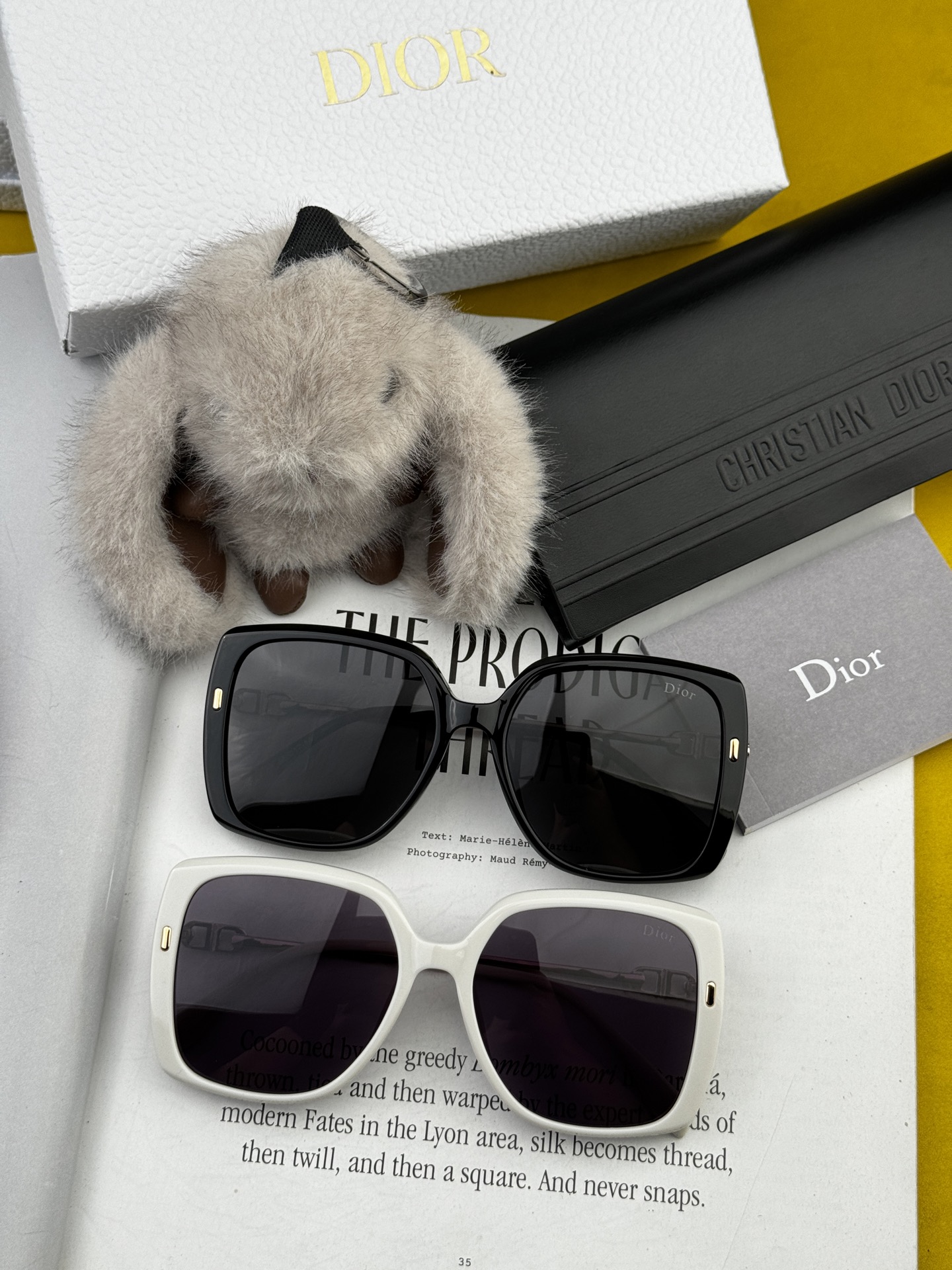  🔺 【DIOR-迪奥】2025开春新款 潮流爆款 时尚方框偏光太阳镜 高品质 佩戴舒适 网红潮款墨镜 