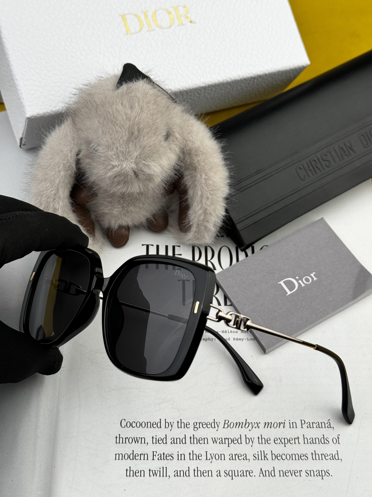  🔺 【DIOR-迪奥】2025开春新款 潮流爆款 时尚方框偏光太阳镜 高品质 佩戴舒适 网红潮款墨镜 