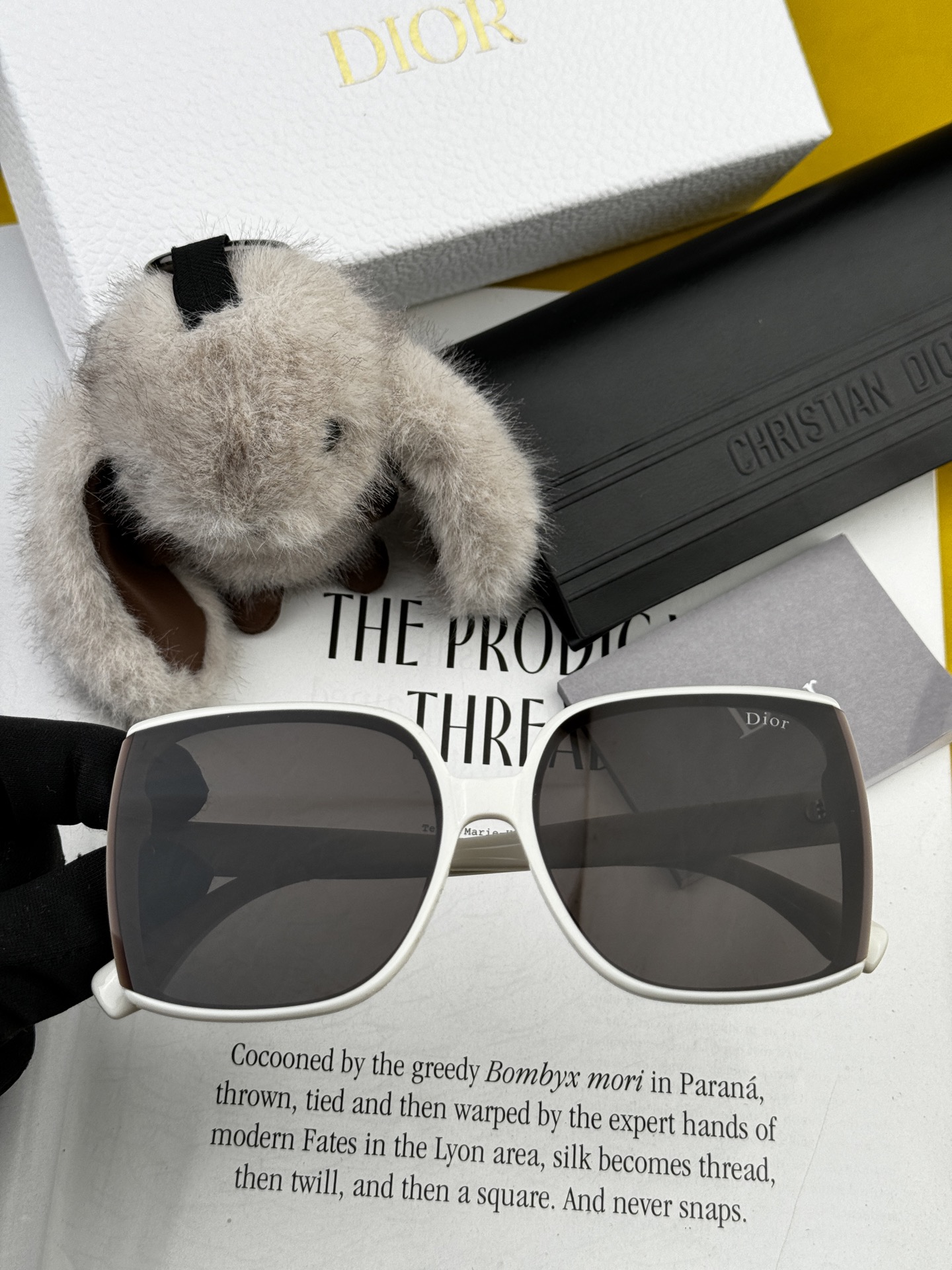  🔺 【DIOR-迪奥】2025开春新款 潮流爆款 时尚方框偏光太阳镜 高品质 佩戴舒适 网红潮款墨镜 