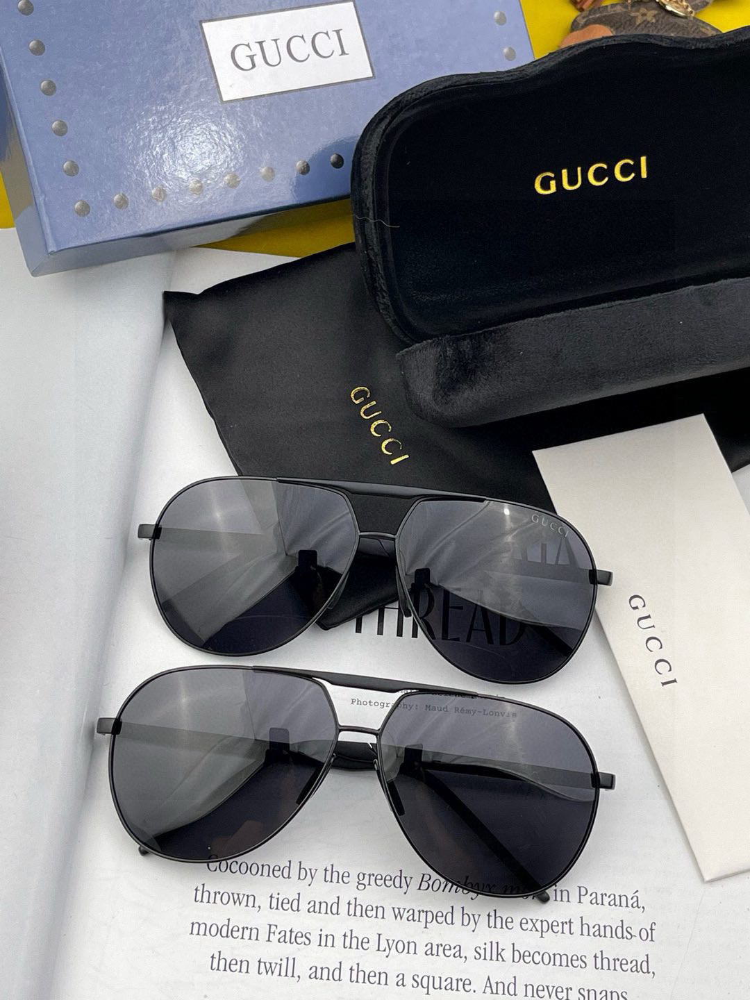   Gucci 。  高品质男女款墨镜   👍 进口宝丽来偏光镜片  。蛤蟆镜 开车钓鱼都可 。百搭显瘦