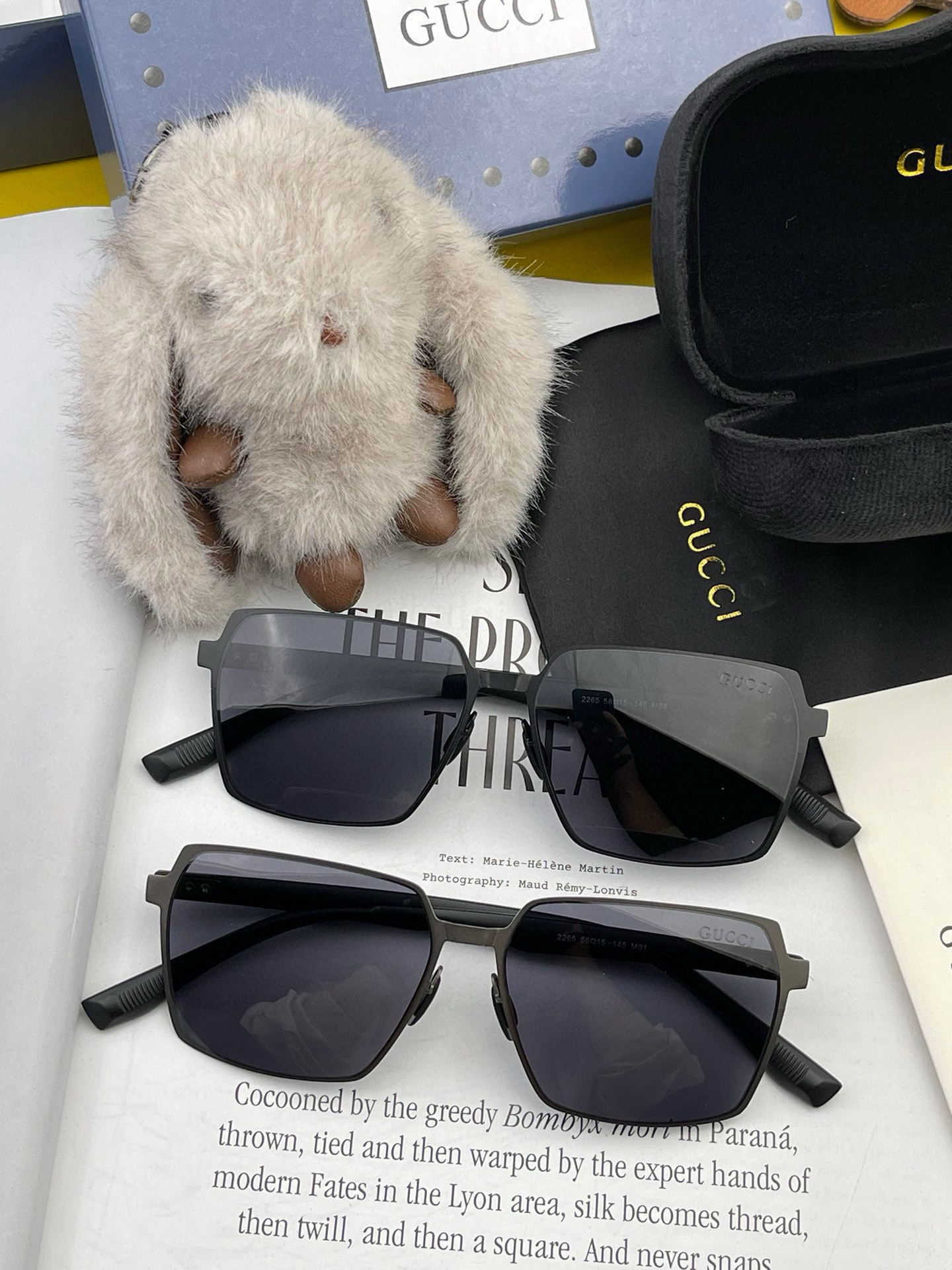 ♦️ GUCCI 2025新款男女情侣款太阳镜多边形墨镜iP电镀永不褪色 超轻超有弹性整幅眼镜无螺丝重要