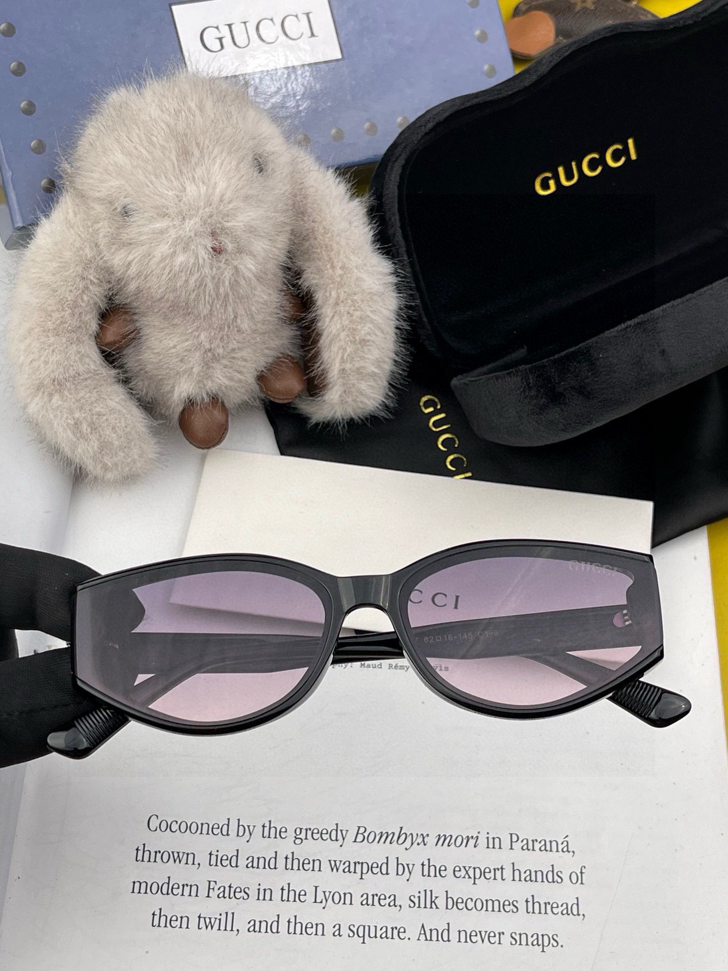 🔺 【GUCCI】2025开春新款 潮流爆款 时尚方框偏光太阳镜 高品质 佩戴舒适 网红潮款墨镜 女士高