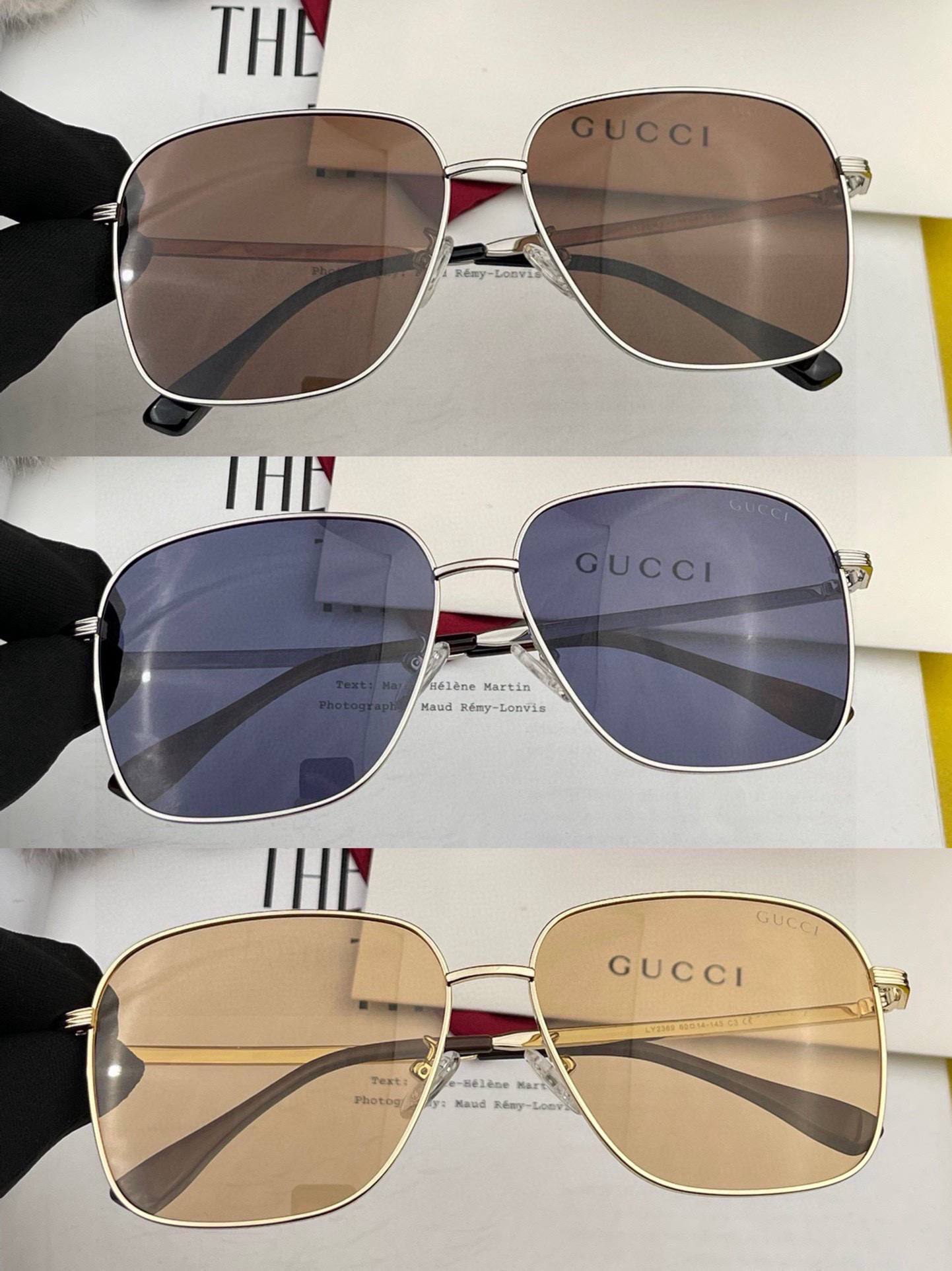   Gucci 。  高品质男女款墨镜   👍 进口宝丽来偏光镜片  。蛤蟆镜 开车钓鱼都可 。百搭显瘦