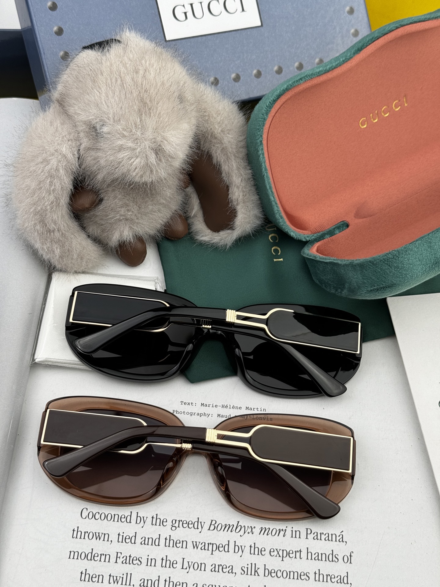 🔺 【GUCCI】2025开春新款 潮流爆款 时尚方框偏光太阳镜 高品质 佩戴舒适 网红潮款墨镜 女士高