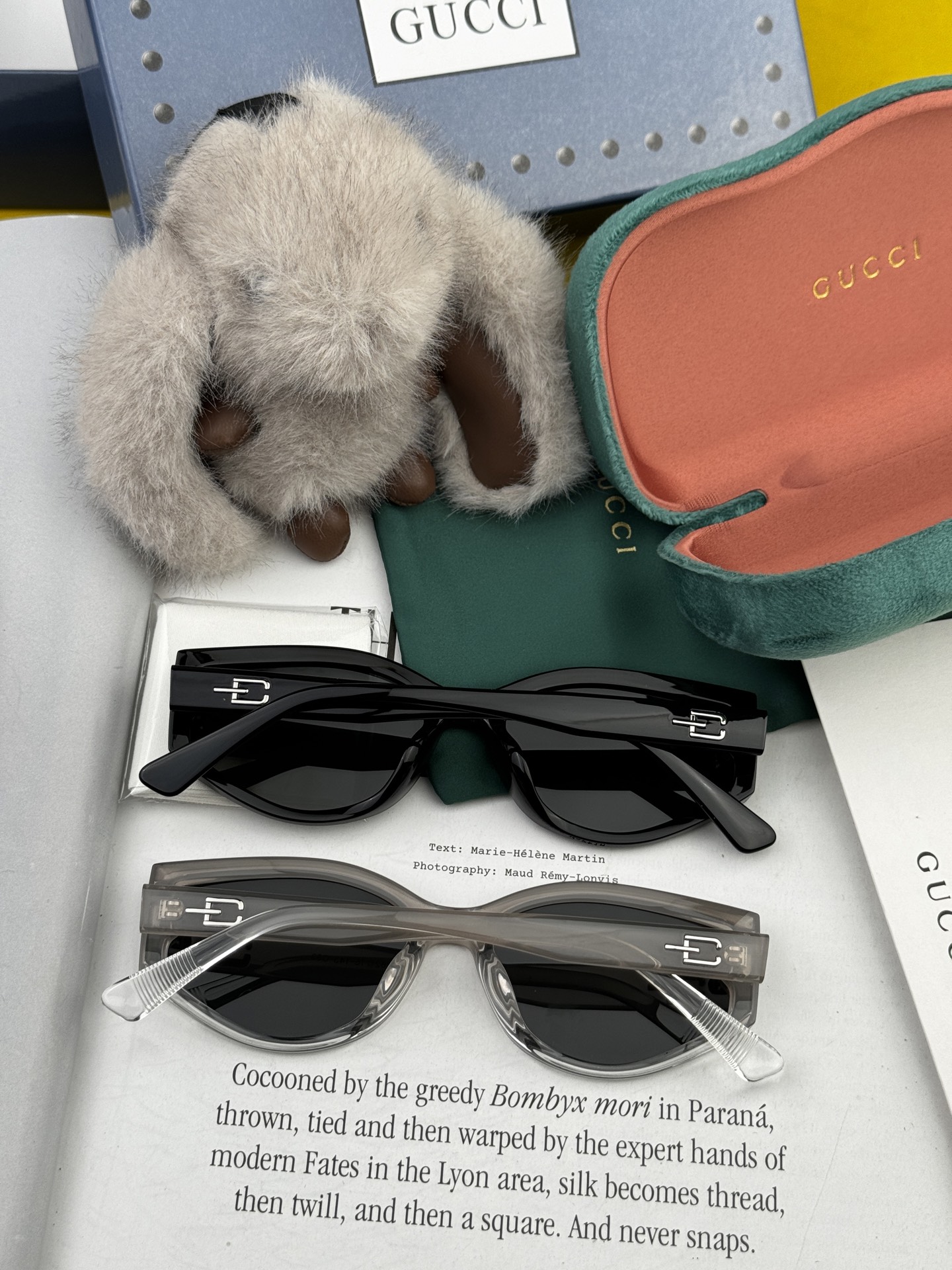 🔺 【GUCCI】2025开春新款 潮流爆款 时尚方框偏光太阳镜 高品质 佩戴舒适 网红潮款墨镜 女士高