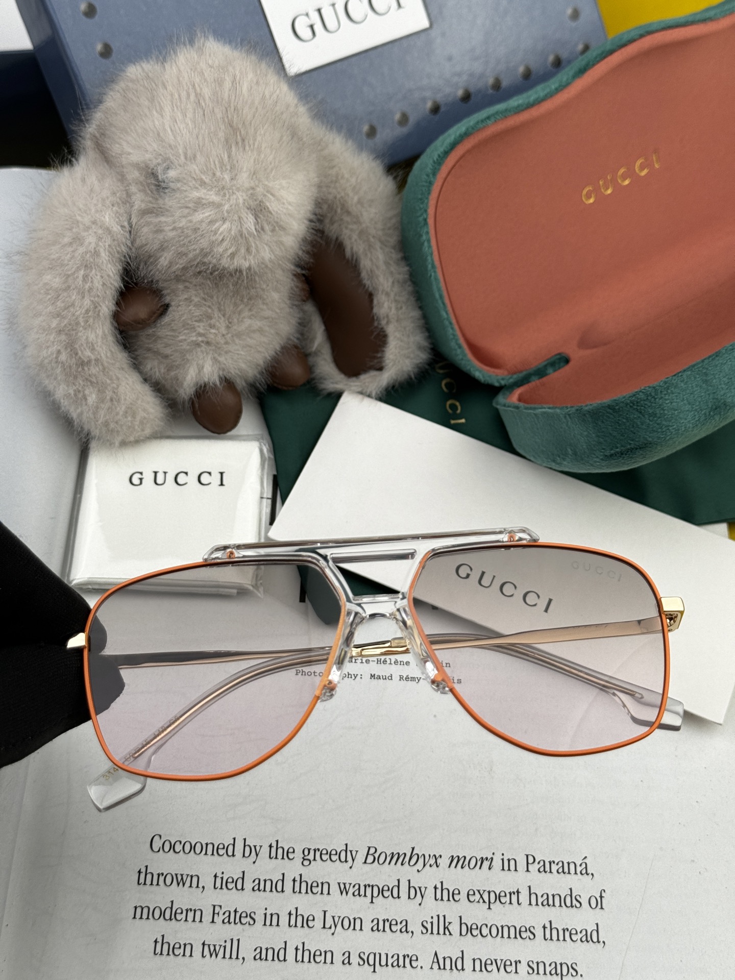 🔺 【GUCCI】2025开春新款 潮流爆款 时尚方框偏光太阳镜 高品质 佩戴舒适 网红潮款墨镜 女士高
