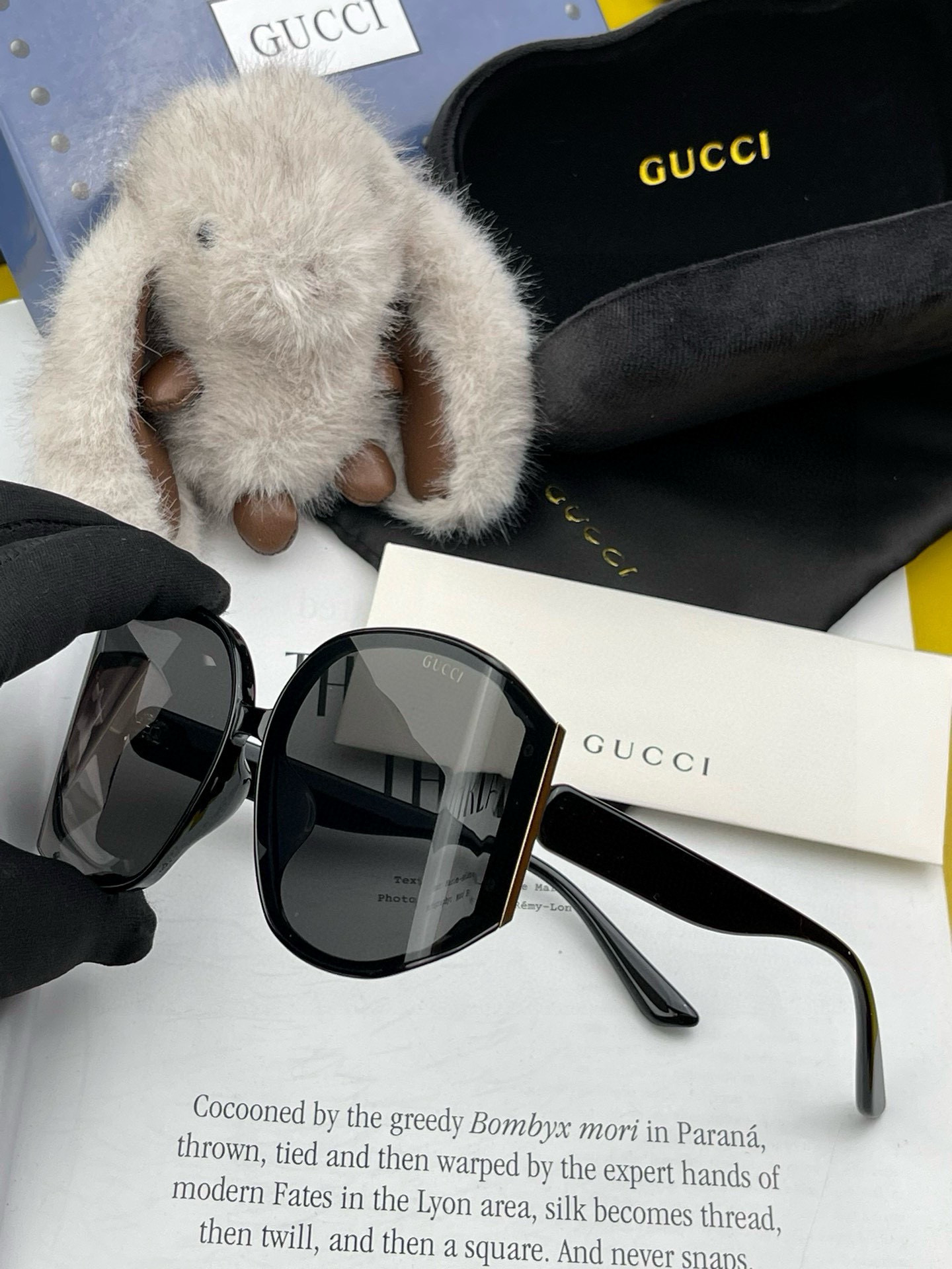  🔺 【GUCCI-偏光太阳镜】2025开春新款 潮流爆款 时尚圆框偏光太阳镜 高品质 佩戴舒适 网红潮