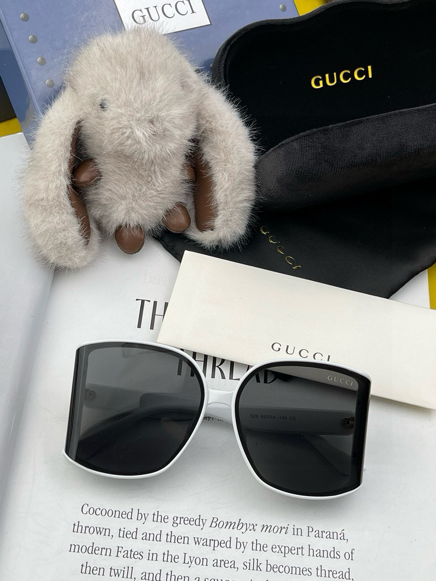  🔺 【GUCCI-偏光太阳镜】2025开春新款 潮流爆款 时尚圆框偏光太阳镜 高品质 佩戴舒适 网红潮