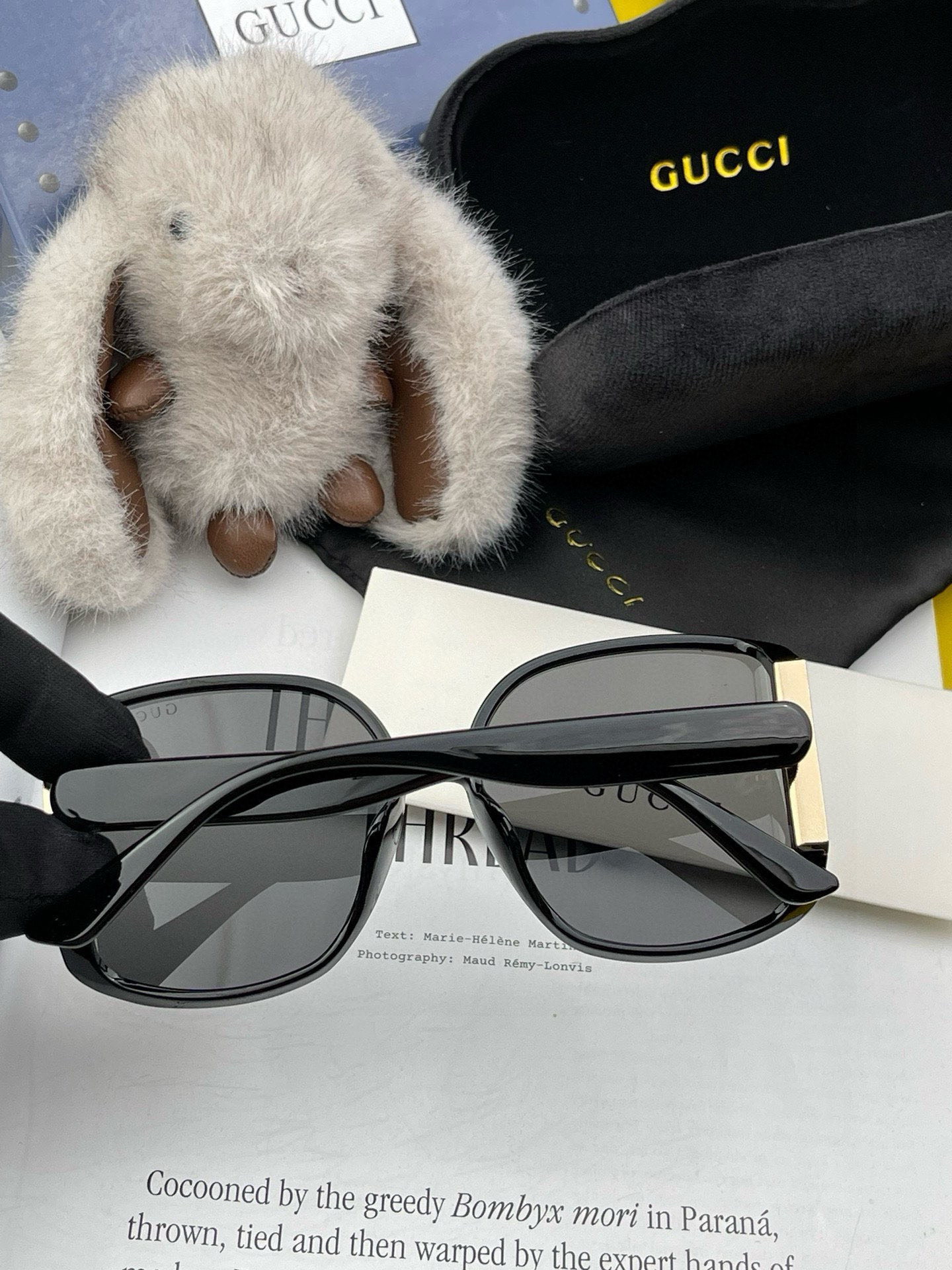  🔺 【GUCCI-偏光太阳镜】2025开春新款 潮流爆款 时尚圆框偏光太阳镜 高品质 佩戴舒适 网红潮