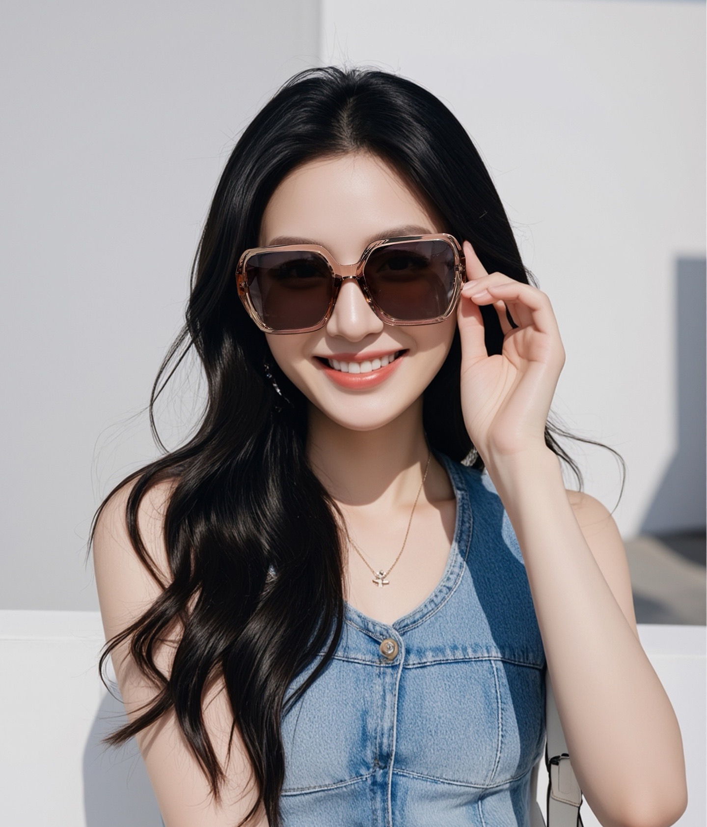   🔺 【DIOR-迪奥】2025开春新款 潮流爆款 时尚方框偏光太阳镜 高品质 佩戴舒适 网红潮款墨镜