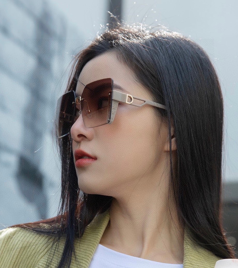  🔺 【DIOR-迪奥】2025开春新款 潮流爆款 时尚方框太阳镜 高品质 佩戴舒适 网红潮款墨镜 女士