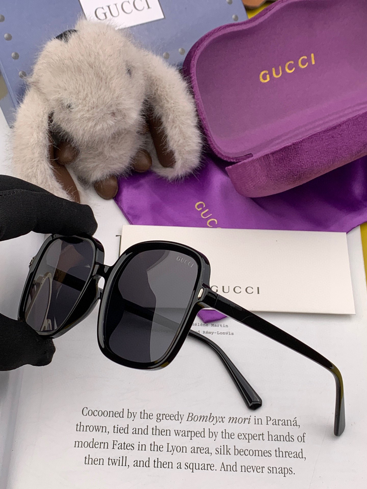  🔺GUCCI🔻古驰 GG方框太阳镜 完美品质 🎓独特设计  适合各种脸型 亮相时装周 超时尚百搭 实物