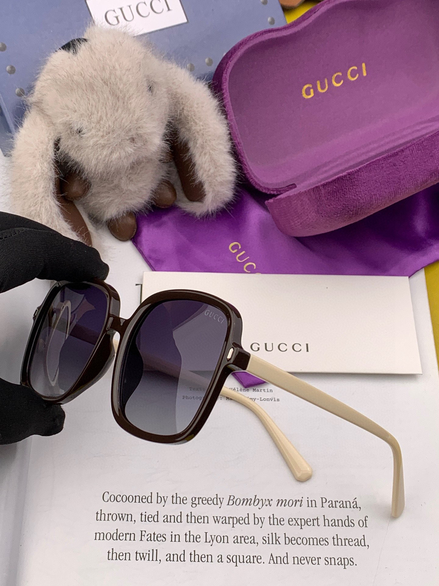  🔺GUCCI🔻古驰 GG方框太阳镜 完美品质 🎓独特设计  适合各种脸型 亮相时装周 超时尚百搭 实物