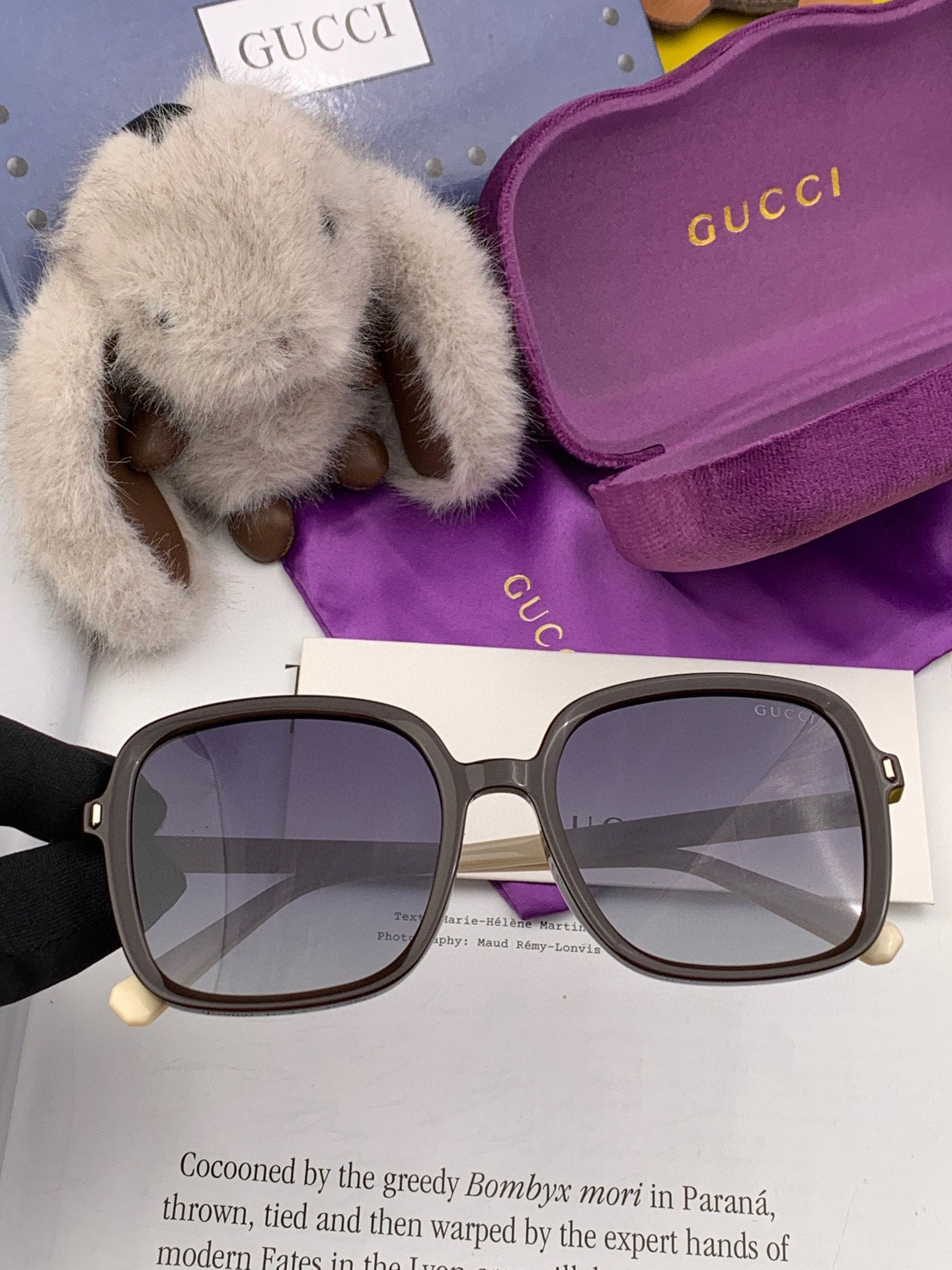 🔺GUCCI🔻古驰 GG方框太阳镜 完美品质 🎓独特设计  适合各种脸型 亮相时装周 超时尚百搭 实物