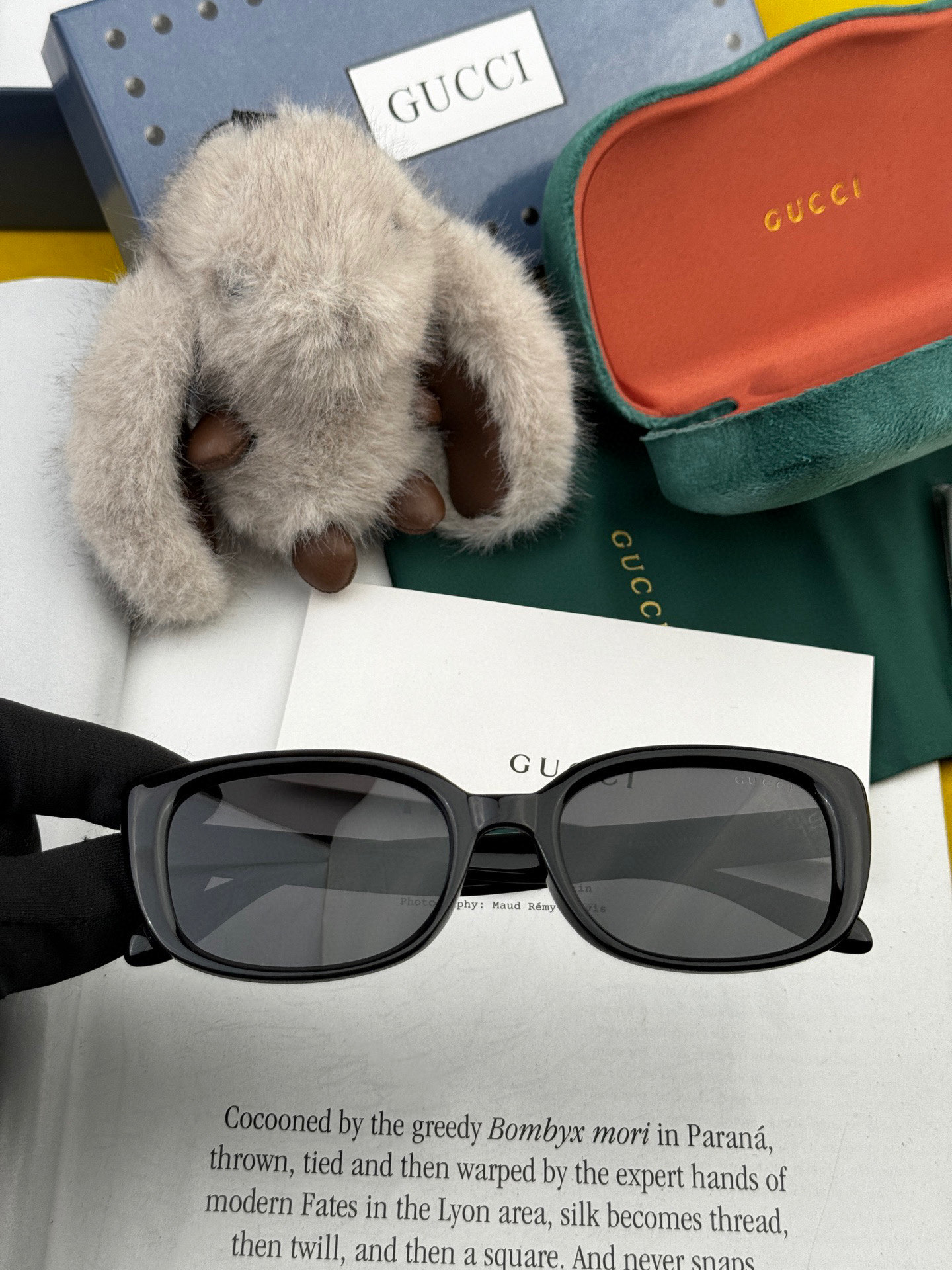  🔺 【GUCCI-偏光太阳镜】2025开春新款 潮流爆款 时尚小框偏光太阳镜 高品质 佩戴舒适 网红潮