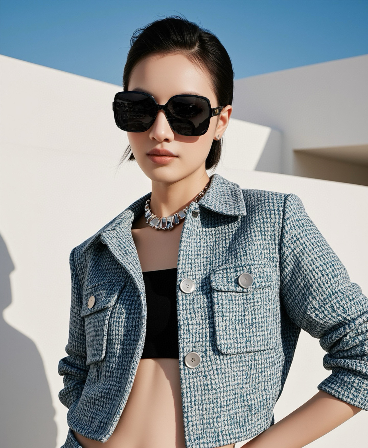 NO:244791,【TR polarization series】lv large frame sunglasses sunglasses classic square frame design, not picky about face shape, it shows temperament, whether paired with a coat or a dress, polarized lenses prevent UV rays. Model L7250 glasses sunglasses, glasses, louis vuitton, skirts19860909【TR偏光系列】lv大框太阳镜墨镜经典的方框设计,不挑脸型,无论搭配大衣还是连衣裙都非常显气质偏光镜片预防紫外线 型号L7250眼镜墨镜太阳镜,眼镜,louis vuitton,skirts,glasses