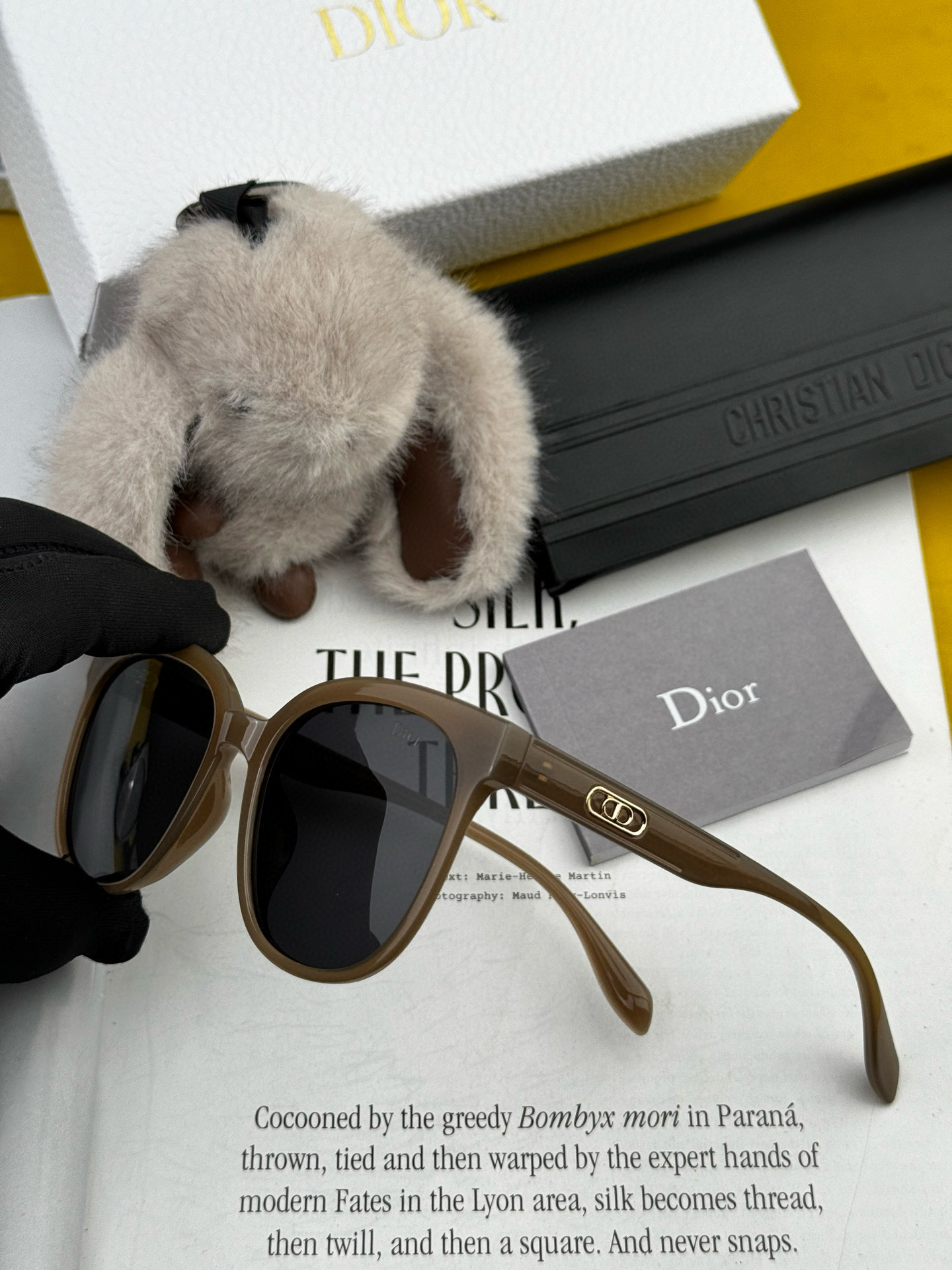  🔺 【DIOR-迪奥】2025开春新款 潮流爆款 时尚圆框偏光太阳镜 高品质 佩戴舒适 网红潮款墨镜 