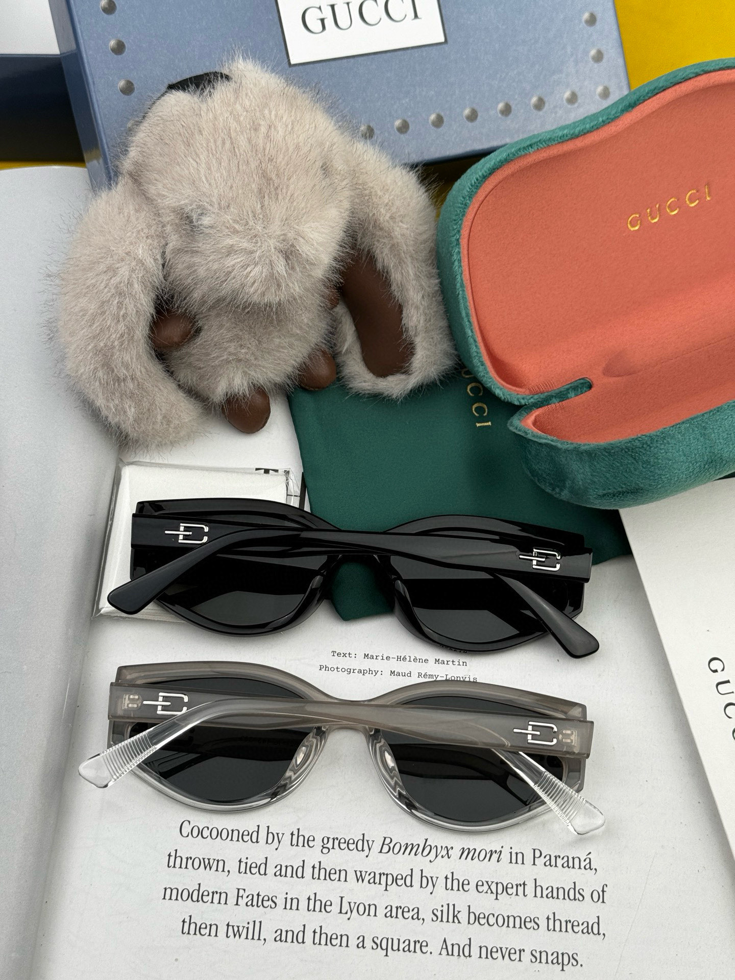 🔺 【GUCCI】2025开春新款 潮流爆款 时尚方框偏光太阳镜 高品质 佩戴舒适 网红潮款墨镜 女士高