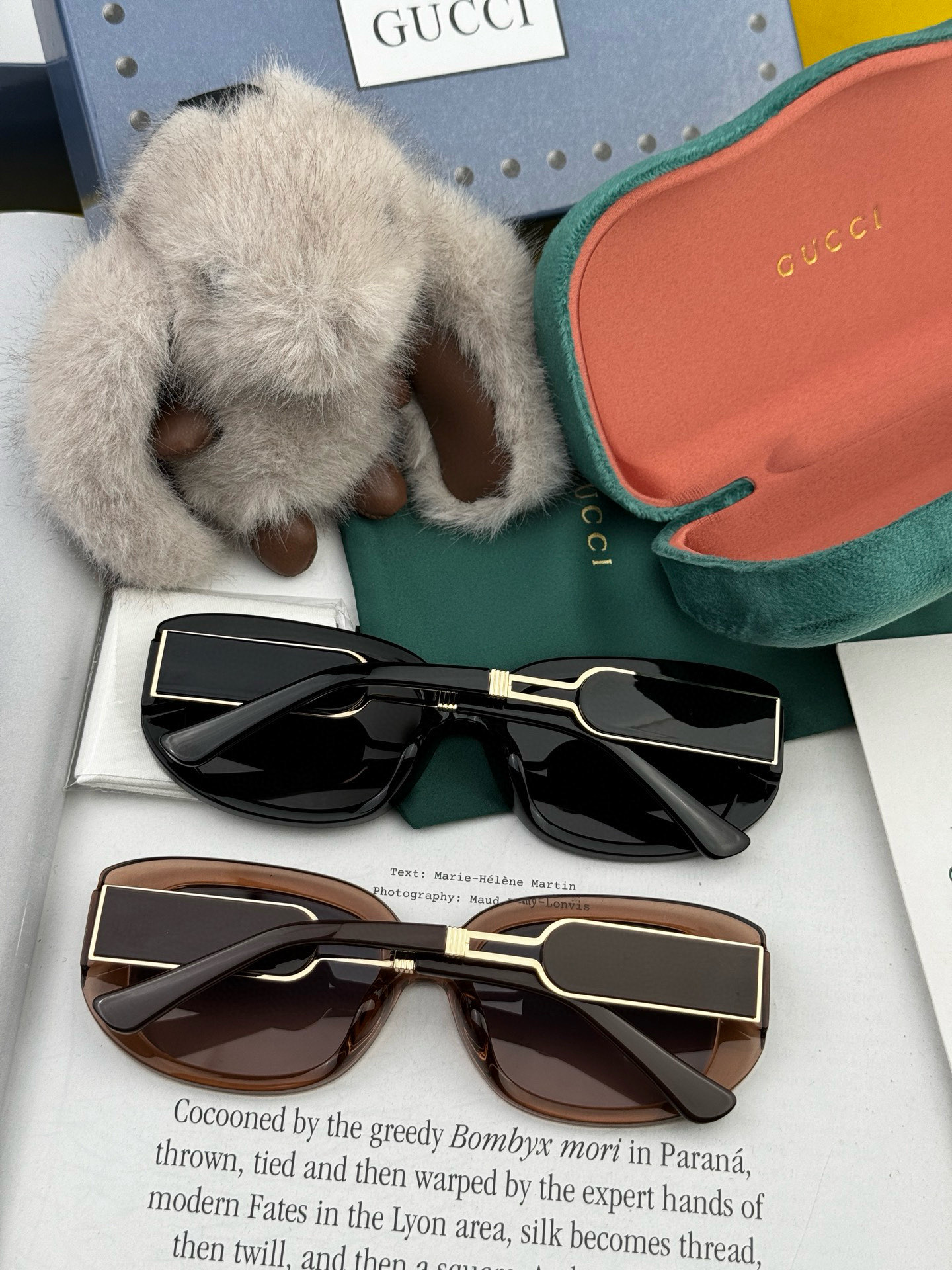 🔺 【GUCCI】2025开春新款 潮流爆款 时尚方框偏光太阳镜 高品质 佩戴舒适 网红潮款墨镜 女士高