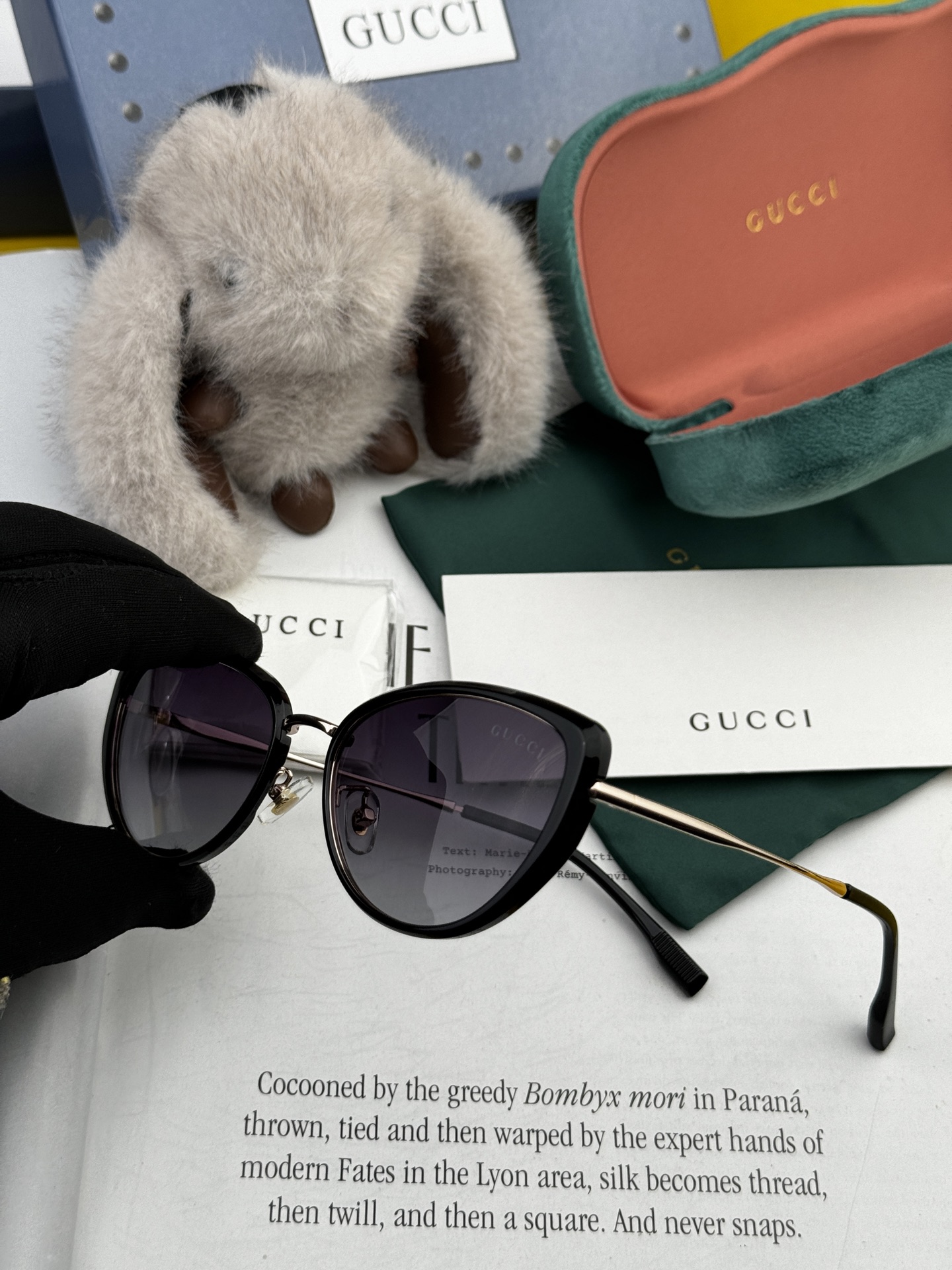  🔺 【GUCCI-偏光太阳镜】2025开春新款 潮流爆款 时尚圆框偏光太阳镜 高品质 佩戴舒适 网红潮