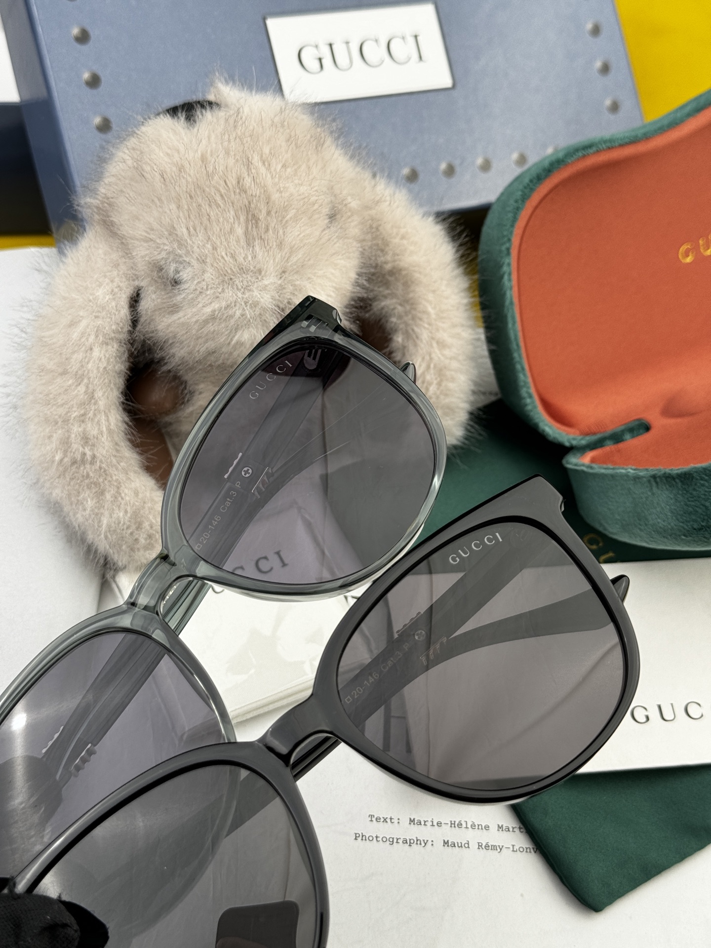  🔺 【GUCCI-偏光太阳镜】2025开春新款 潮流爆款 时尚圆框偏光太阳镜 高品质 佩戴舒适 网红潮