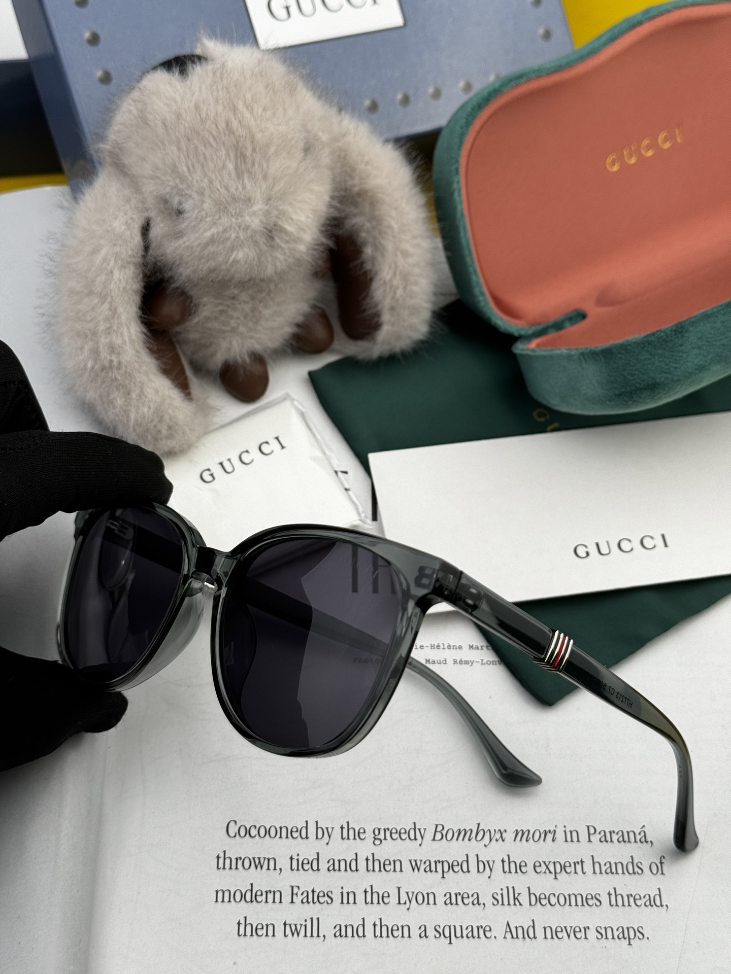  🔺 【GUCCI-偏光太阳镜】2025开春新款 潮流爆款 时尚圆框偏光太阳镜 高品质 佩戴舒适 网红潮