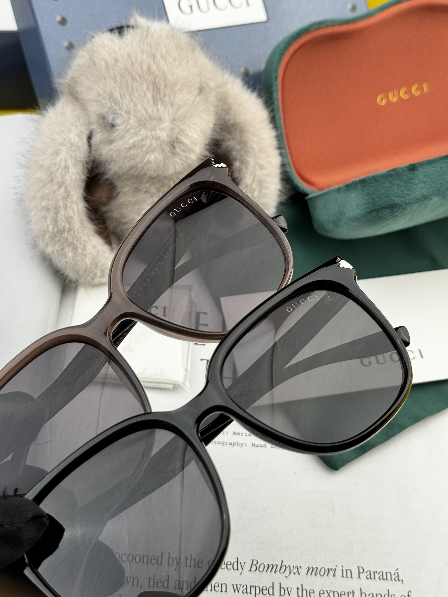  🔺 【GUCCI-偏光太阳镜】2025开春新款 潮流爆款 时尚圆框偏光太阳镜 高品质 佩戴舒适 网红潮
