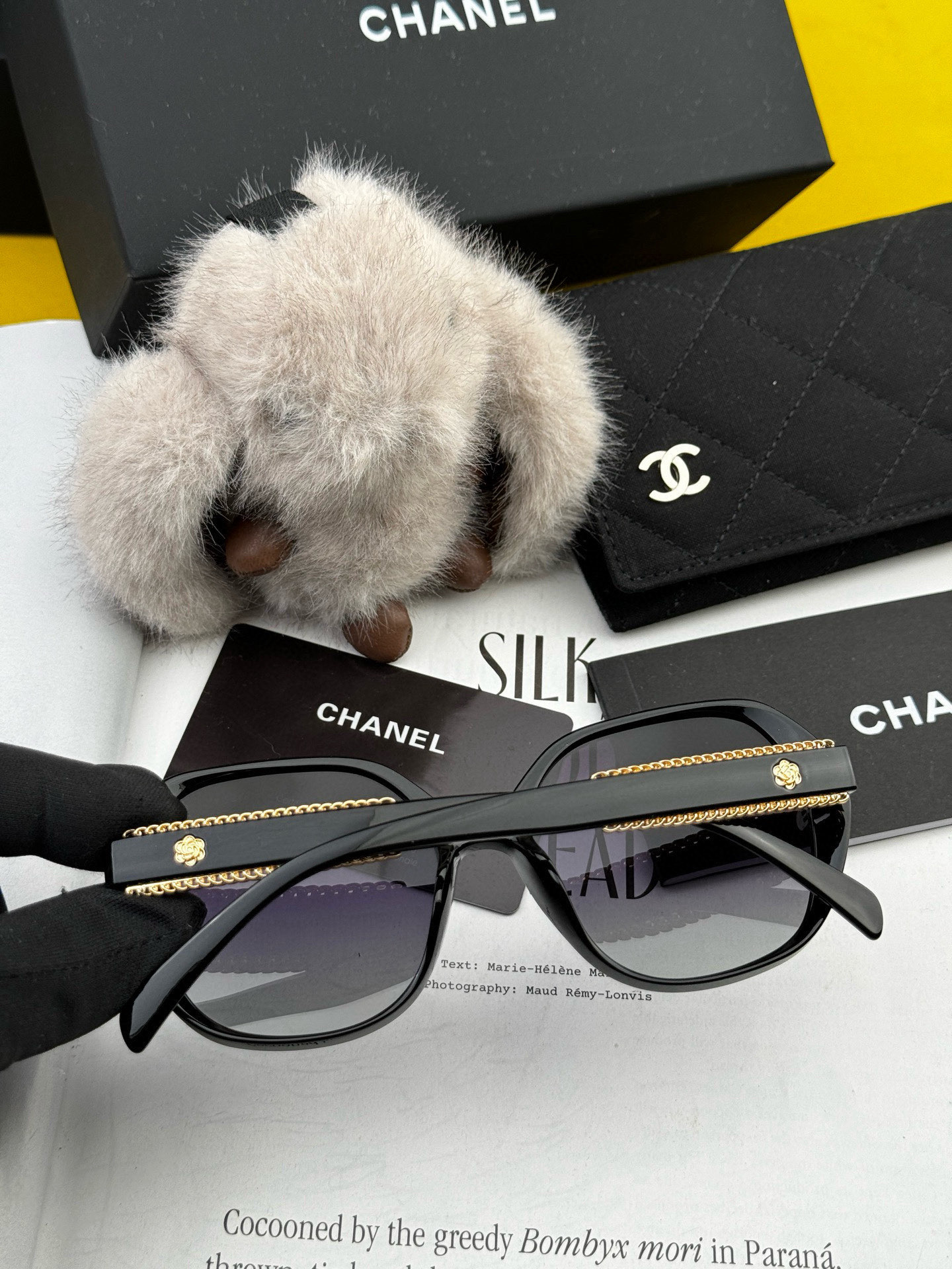 【CHANEL】香奈儿 2025新款潮流爆款 时尚方框太阳镜 佩戴舒适 网红潮款墨镜  女士高清加厚偏光